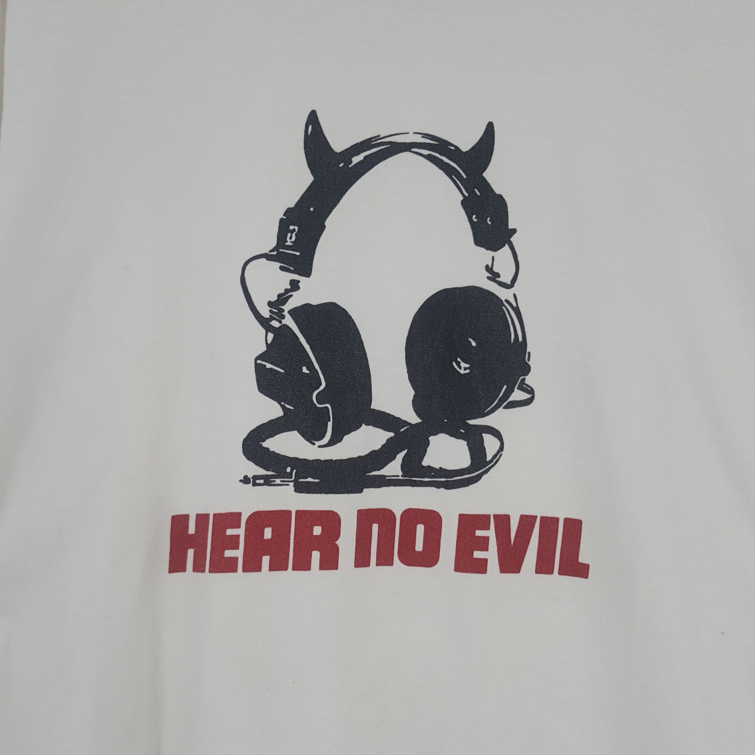 Hysteric Glamour × Japanese Brand × Vintage Vintage Hysteric Glamour hear no evil Japanese Brand Tshirt Size US M / EU 48-50 / 2 - 2 Thumbnail