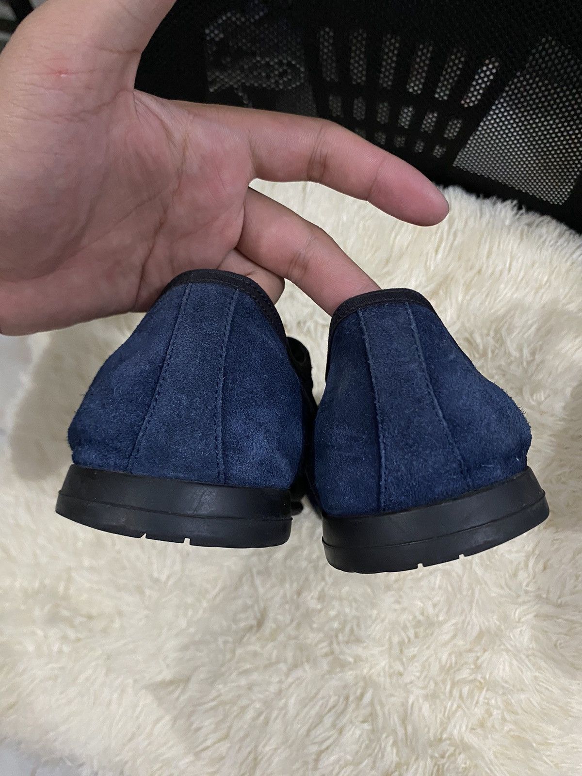Prada PRADA SUEDE LOW TOP SNEAKER Size US 8 / EU 41 - 3 Thumbnail