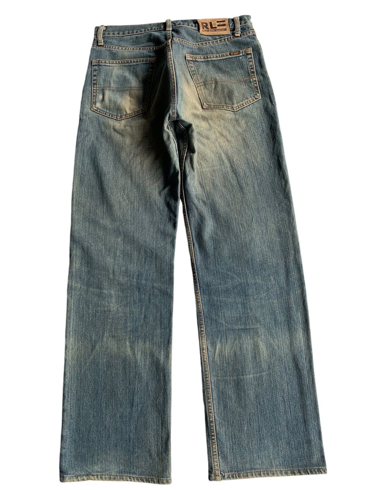 Jean × Polo Ralph Lauren × Vintage POLO RALPH LAUREN JEANS MUDWASH FADED DISTRESSED DENIM Size US 30 / EU 46 - 3 Thumbnail