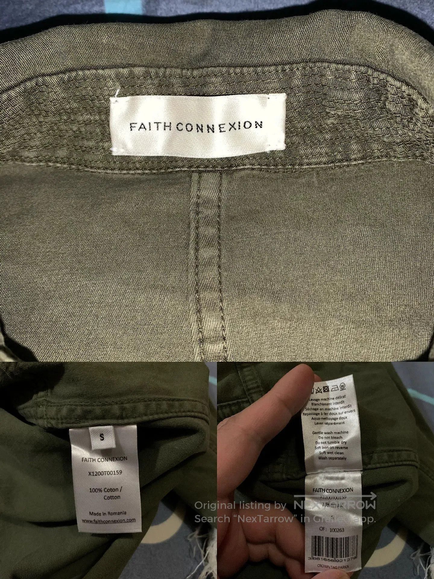 Faith Connexion colorful crown graffiti oversized jacket. Size US S / EU 44-46 / 1 - 7 Thumbnail