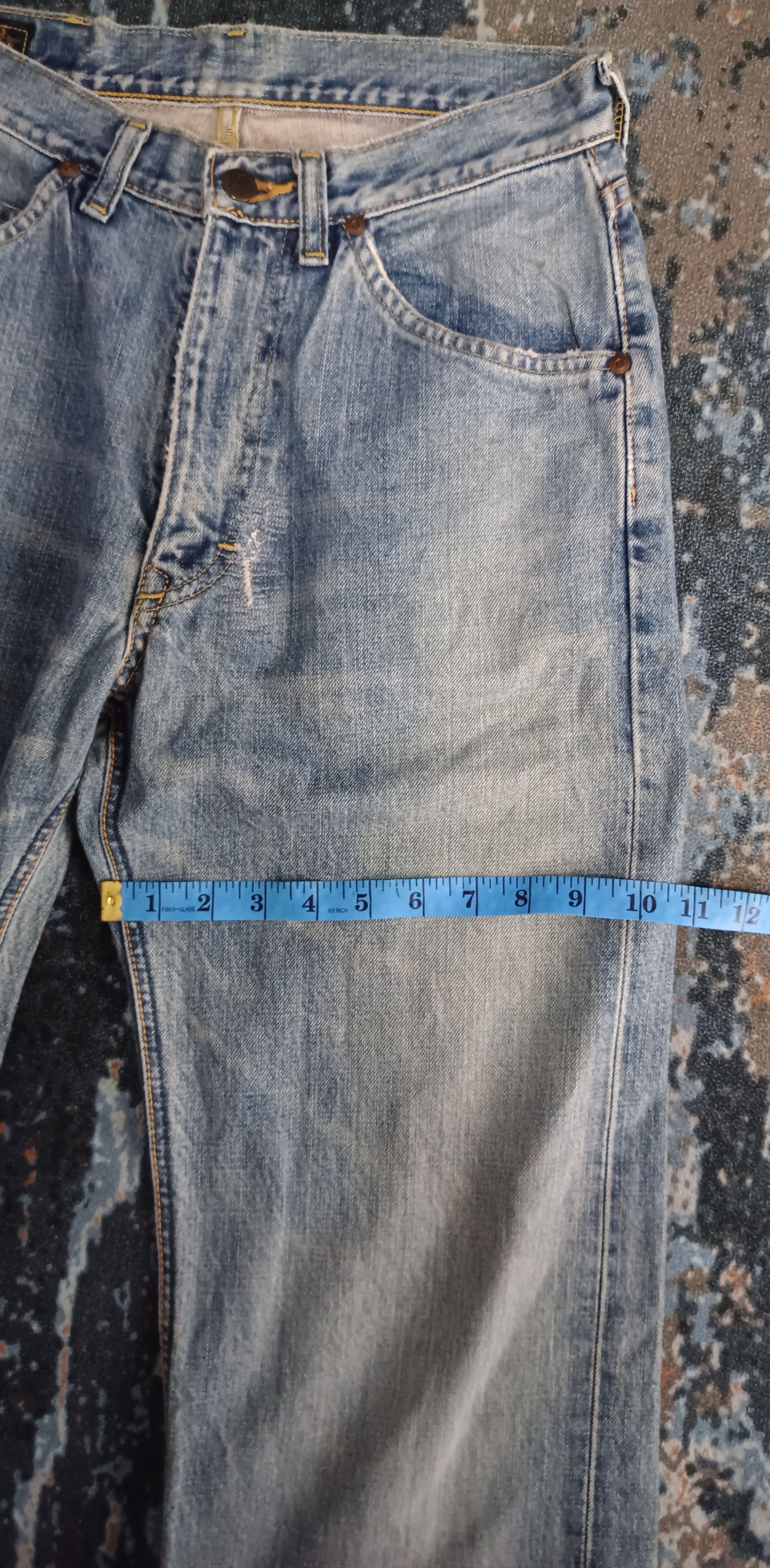 If Six Was Nine × Lee × Vintage Vintage Lee Riders Full Selvedge Talon Zipper Size US 29 - 21 Thumbnail