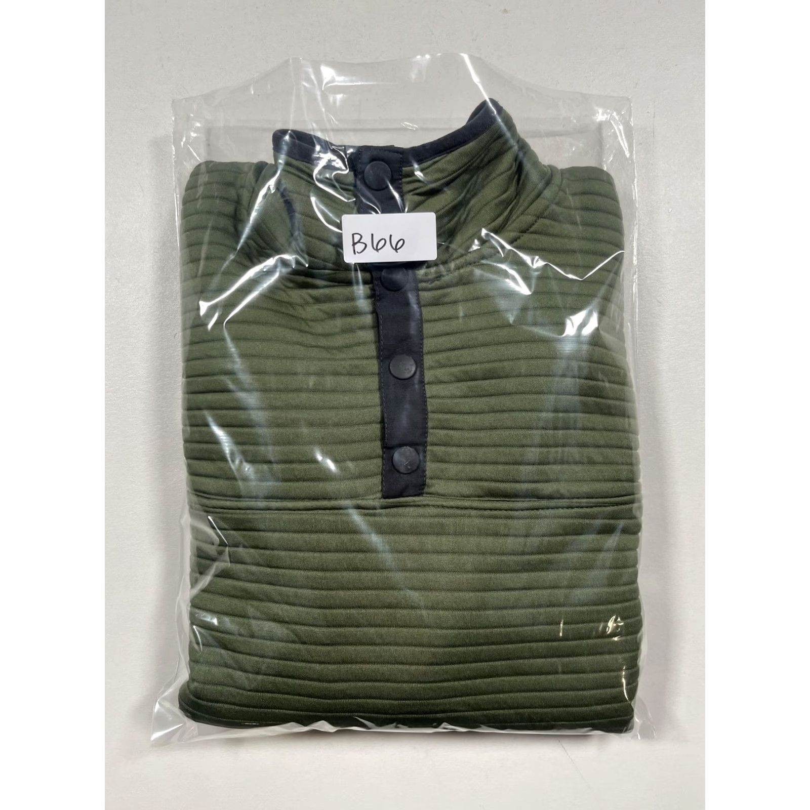 Vintage Gerry Sweatshirt Mens Large Green Fleece Quarter Snap Pullover Ribbed Textured Size US L / EU 52-54 / 3 - 5 Thumbnail
