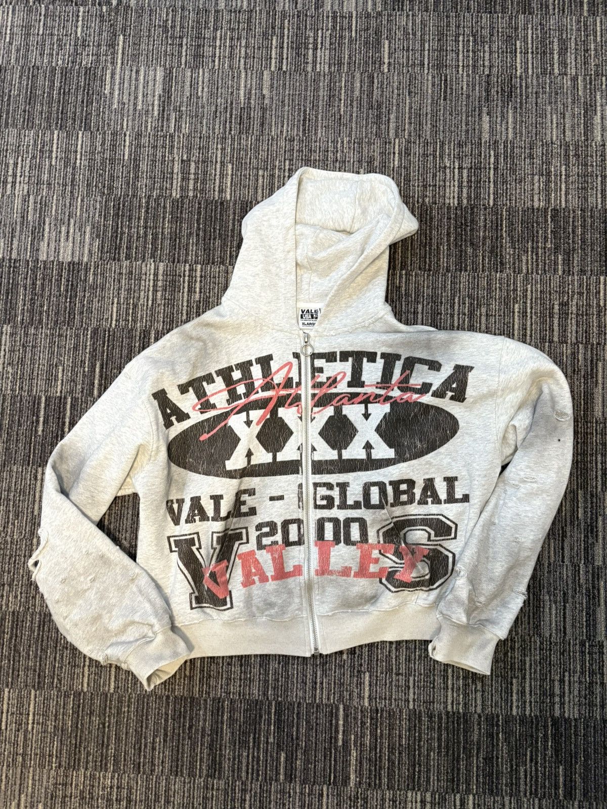 Vale Vale Forever Grey XXX Zip Up Size US M / EU 48-50 / 2 - 1 Thumbnail