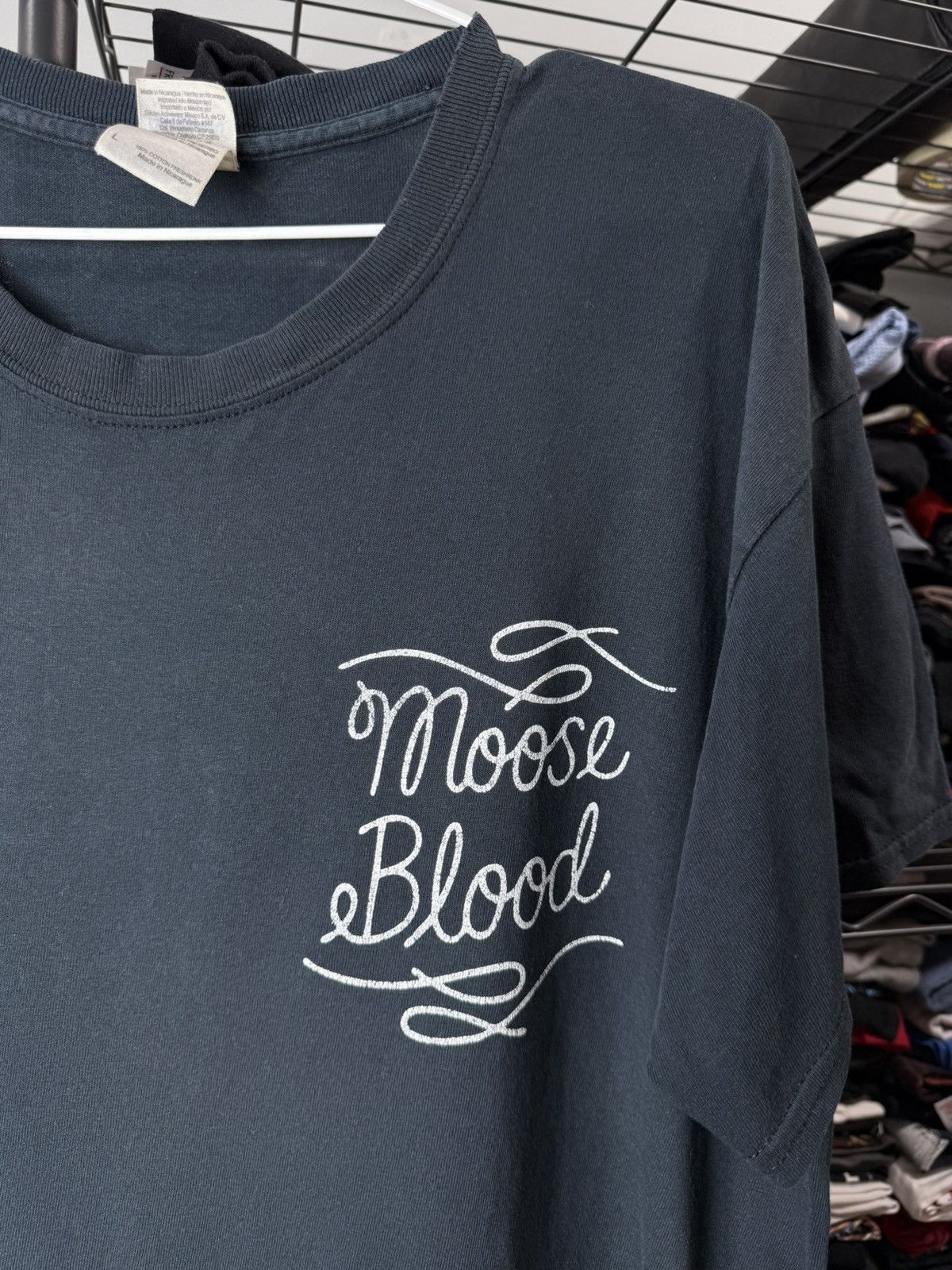 Band Tees Rare! Vintage Moose Blood Band Punk OI Rock T Shirt Size US L / EU 52-54 / 3 - 3 Thumbnail
