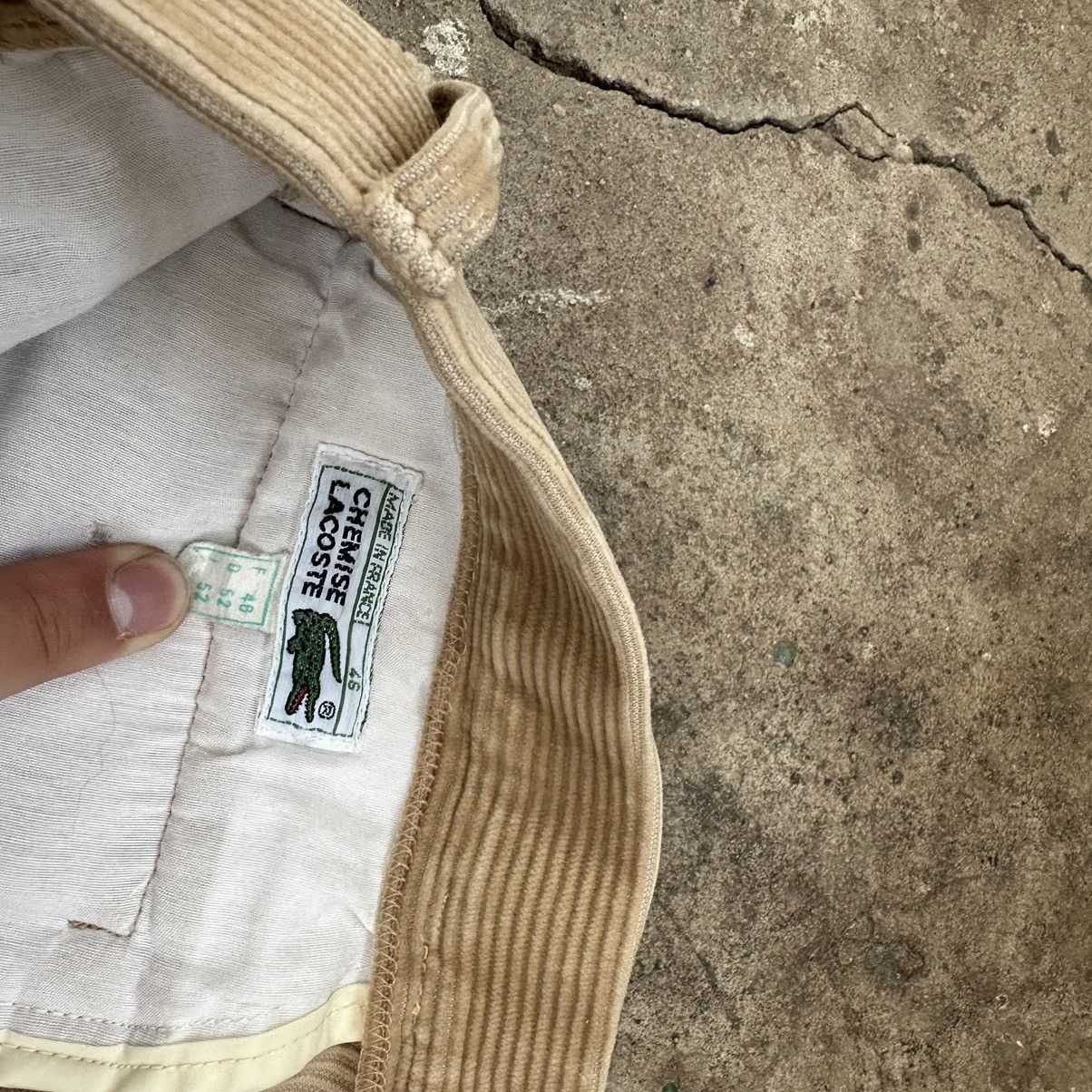 Japanese Brand × Lacoste LACOSTE CORDUROY PANTS Size US 36 / EU 52 - 4 Thumbnail