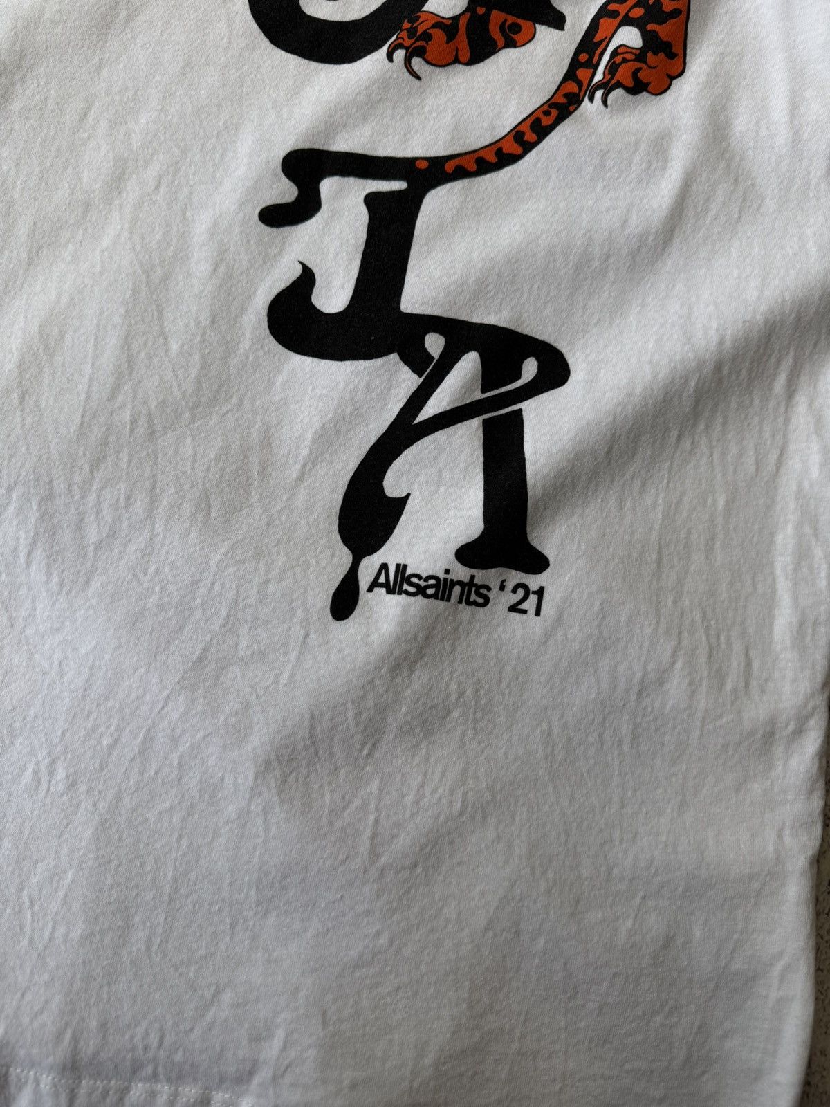 Allsaints Mens Allsaints Tiger T Shirt Size US S / EU 44-46 / 1 - 21 Thumbnail
