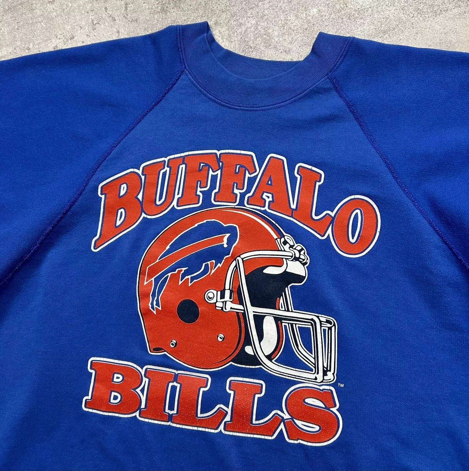 NFL × Vintage NFL BUFFALO BILLS SWEATSHIRT TRENCH SIZE XXL 2XL MADE IN USA Size US XXL / EU 58 / 5 - 2 Thumbnail