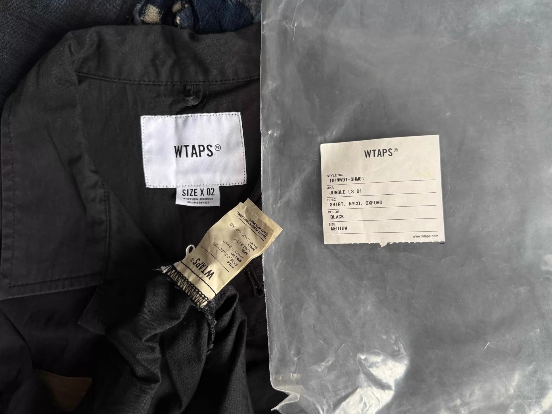 Wtaps WTAPS 19SS JUNGLE LS01 4pkt blk M Shirt Jacket Size US M / EU 48-50 / 2 - 9 Thumbnail