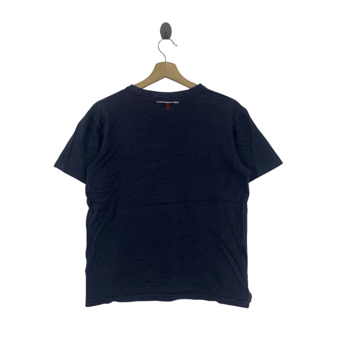 Vintage Vintage JAPAN TRADITIONAL POEM Lovely Sparrow Flying Tee Size US S / EU 44-46 / 1 - 7 Thumbnail