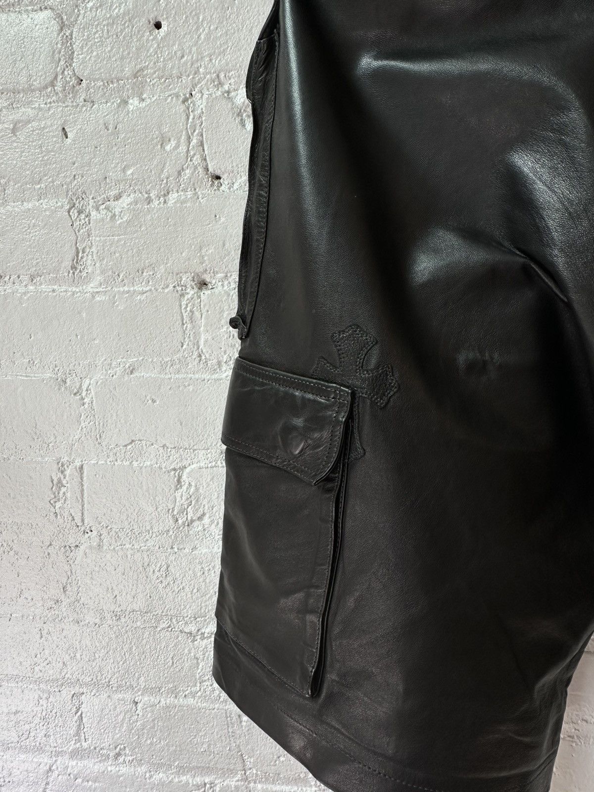 Chrome Hearts CHROME HEARTS FATIGUE PATCHED SHORTS Size US 34 / EU 50 - 4 Thumbnail
