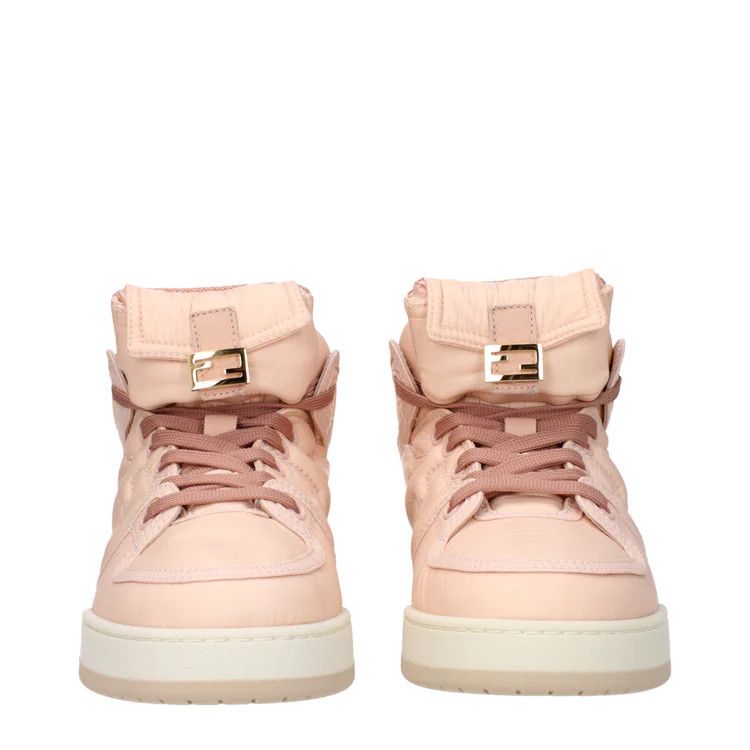 Fendi ob1o1e1124 Nylon Sneakers in Pink Size US 7 / IT 37 - 3 Thumbnail