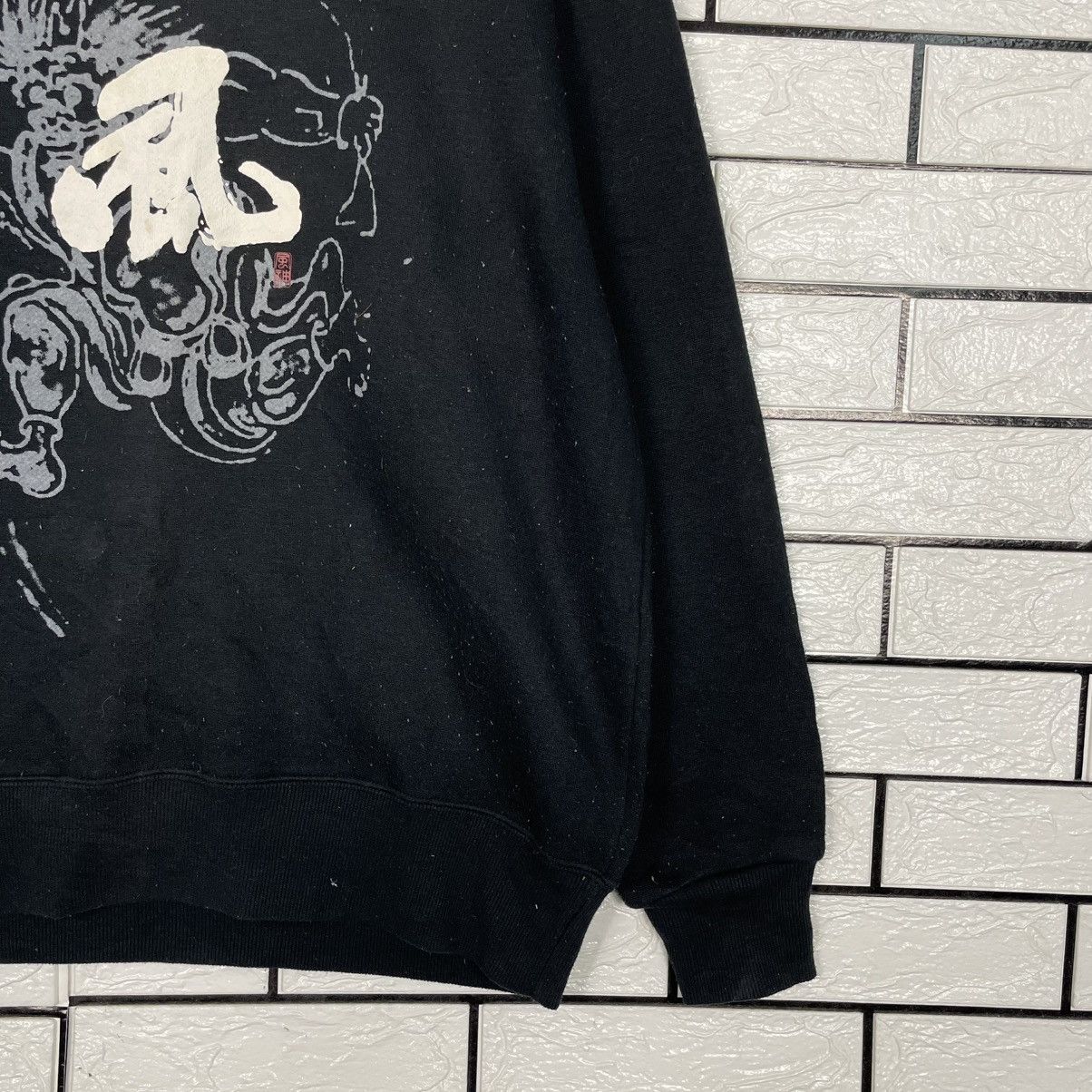 Japanese Brand Stevenson Samurai Big Logo Sweatshirt Size US M / EU 48-50 / 2 - 4 Thumbnail