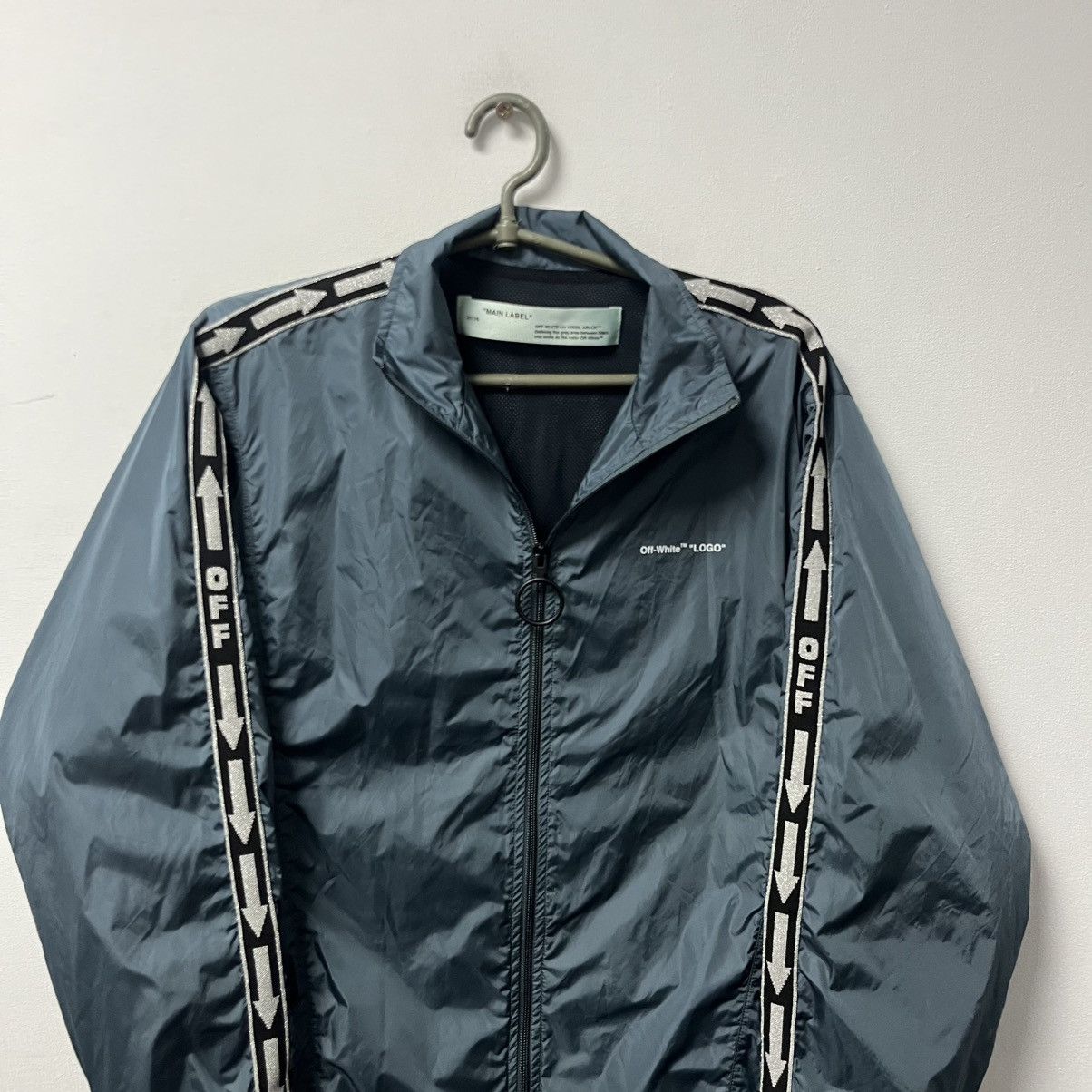 Off-White Off White Light Nylon Track jacket Size US S / EU 44-46 / 1 - 4 Thumbnail
