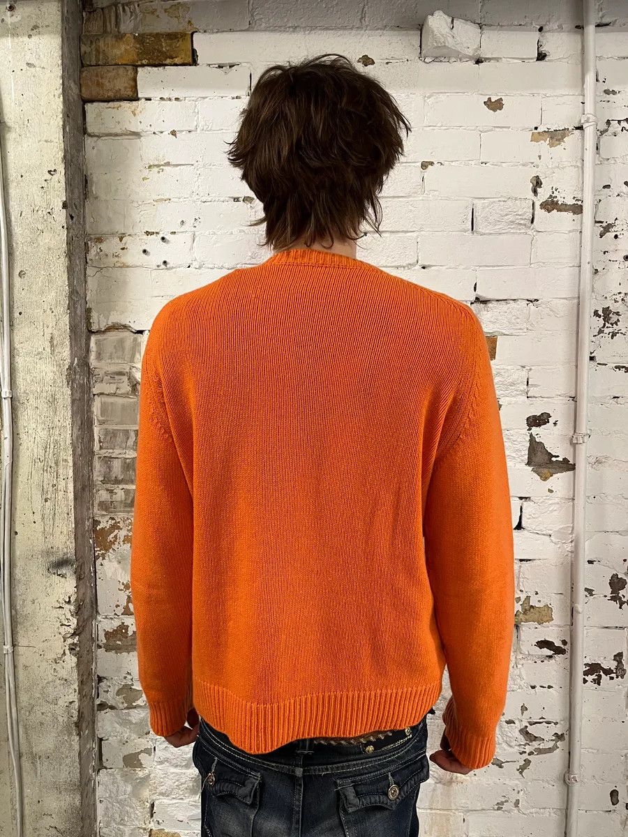 Prada AW2018 Prada Orange Wool Minimalist Sweater Size US L / EU 52-54 / 3 - 2 Thumbnail