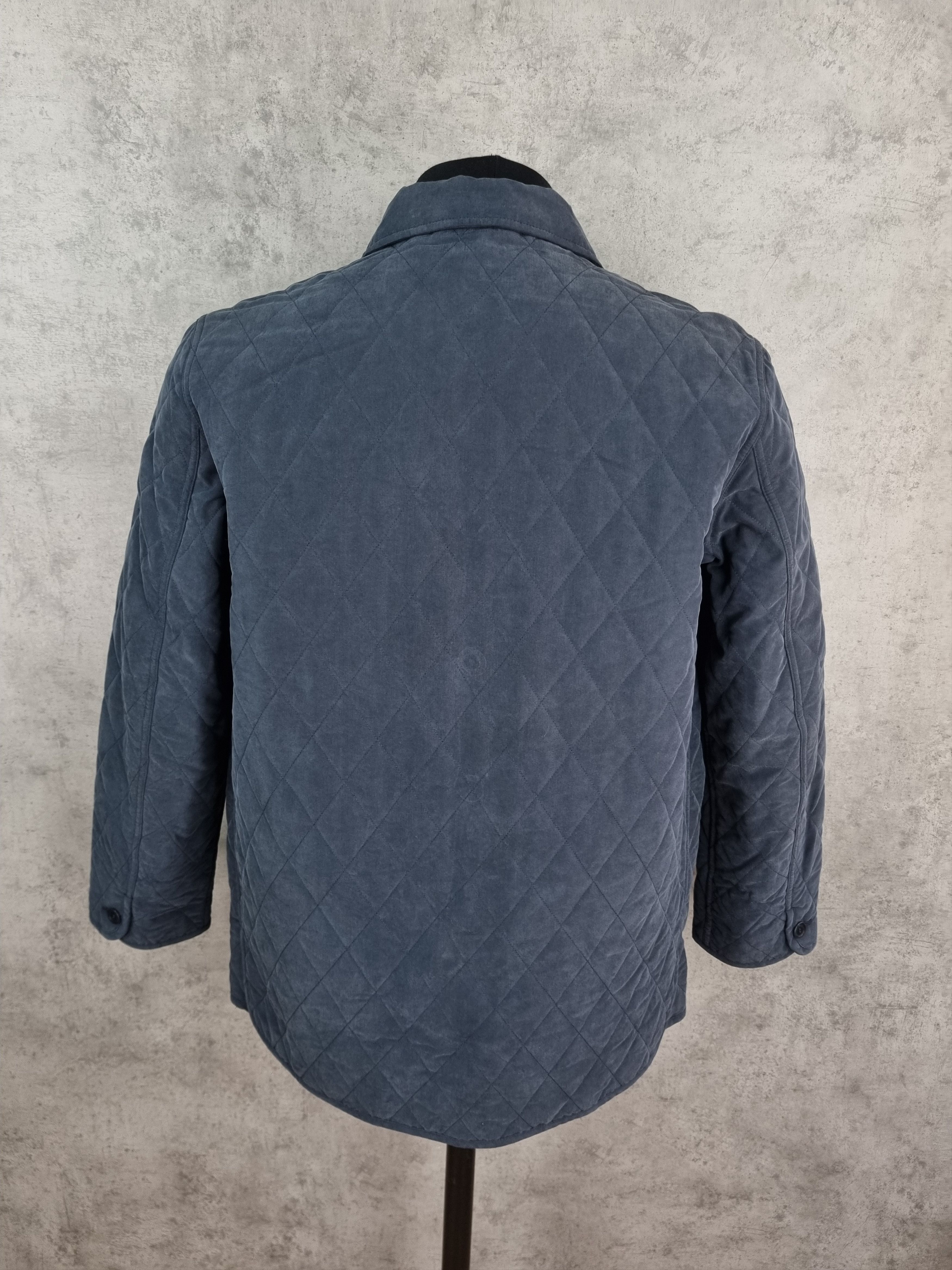Allegri × Vintage 90s Allegri Quilted Jacket made in Italy Like Burberry Size US S / EU 44-46 / 1 - 7 Thumbnail
