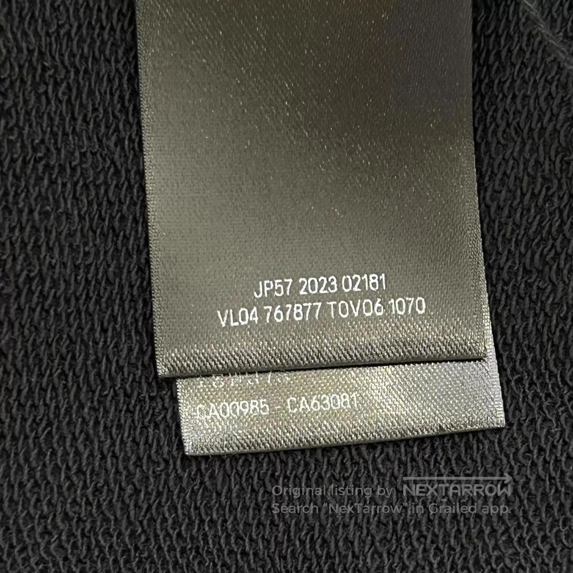 Balenciaga Black Graphic Print Hoodie with Front Pocket. Size US S / EU 44-46 / 1 - 5 Thumbnail