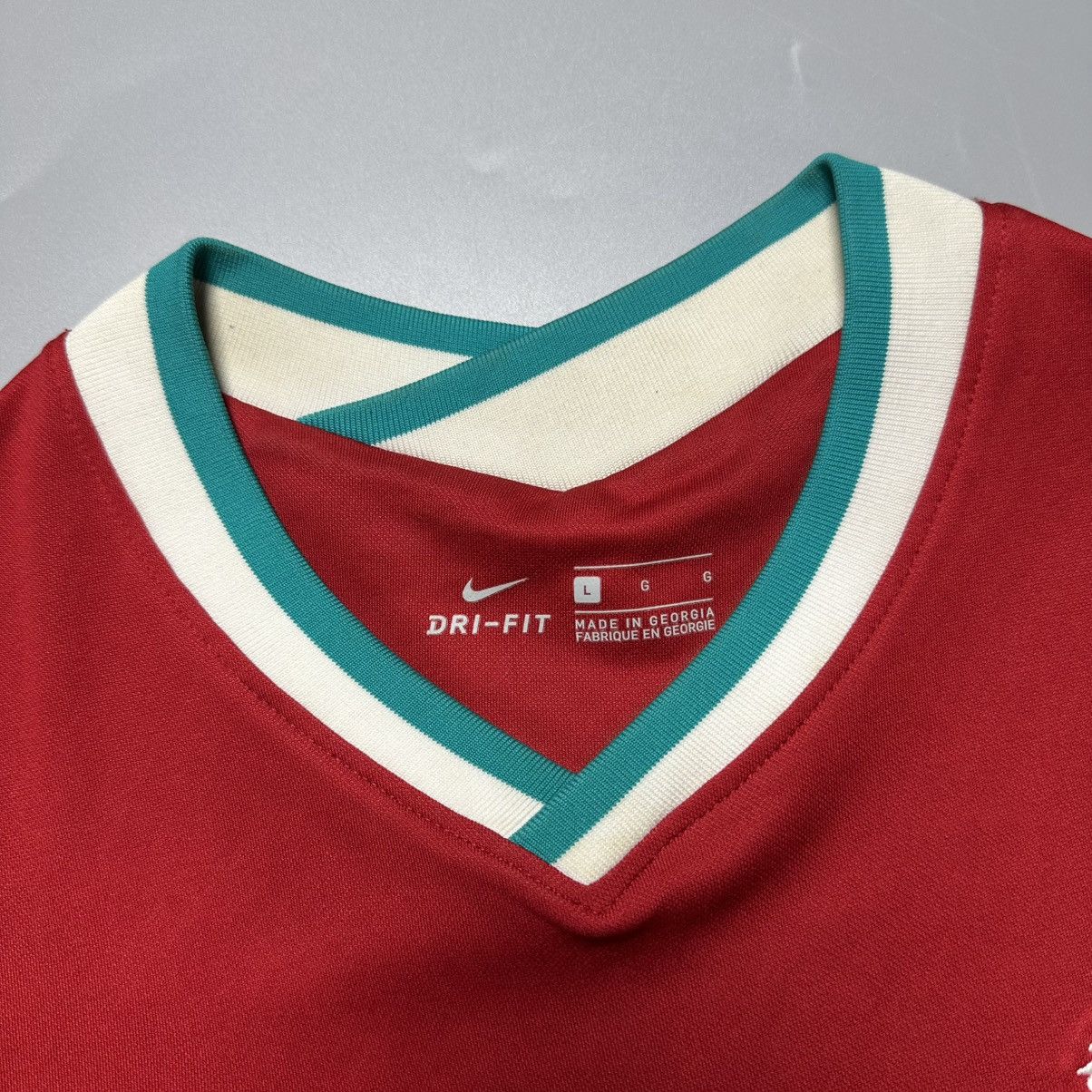 Vintage LIVERPOOL NIKE 2020/2021 FOOTBALL HOME JERSEY #20 DIOGO JOTA Size US L / EU 52-54 / 3 - 6 Thumbnail