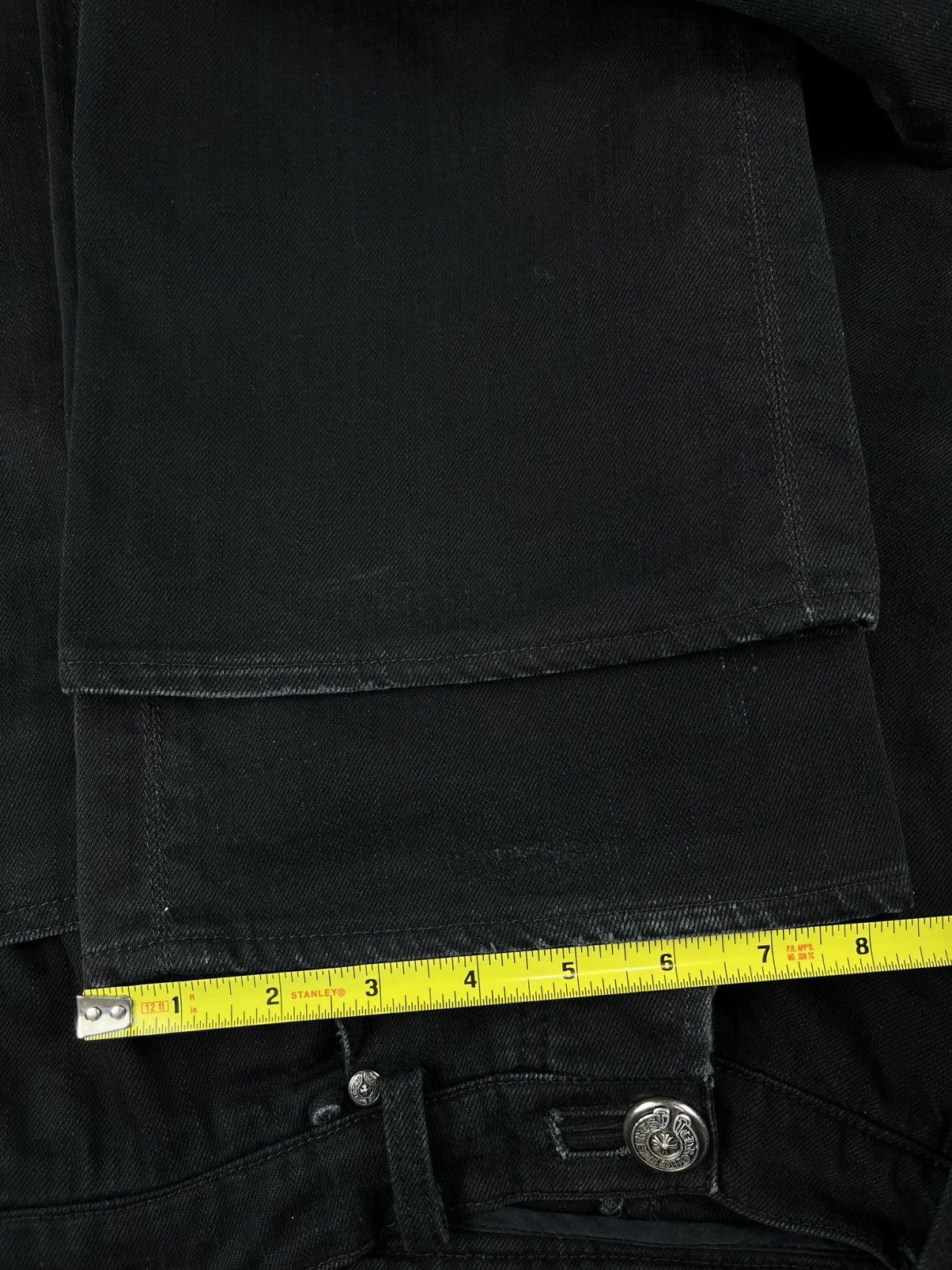 Chrome Hearts Chrome Hearts Le Fleur Knee Silver Bootcut Denim Jeans Size US 32 / EU 48 - 6 Thumbnail