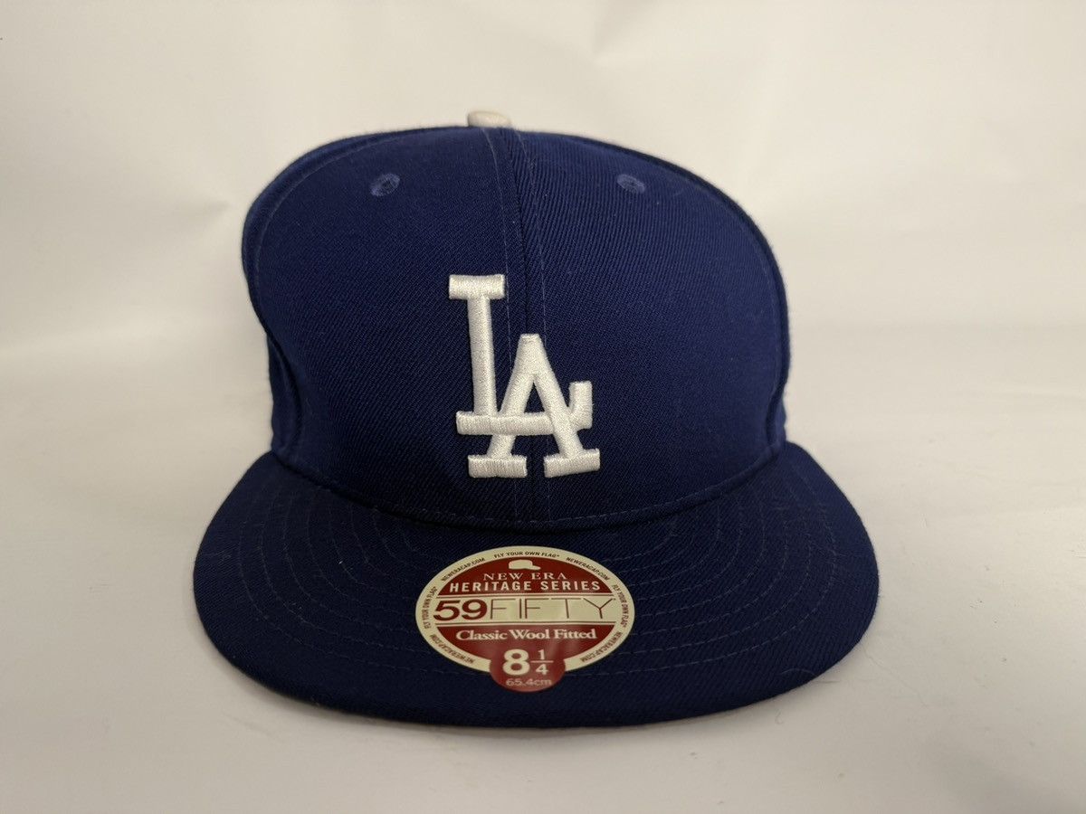 New Era Dodgers New Era 59Fifty Heritage Series Size 8 1/4 Size ONE SIZE - 1 Thumbnail
