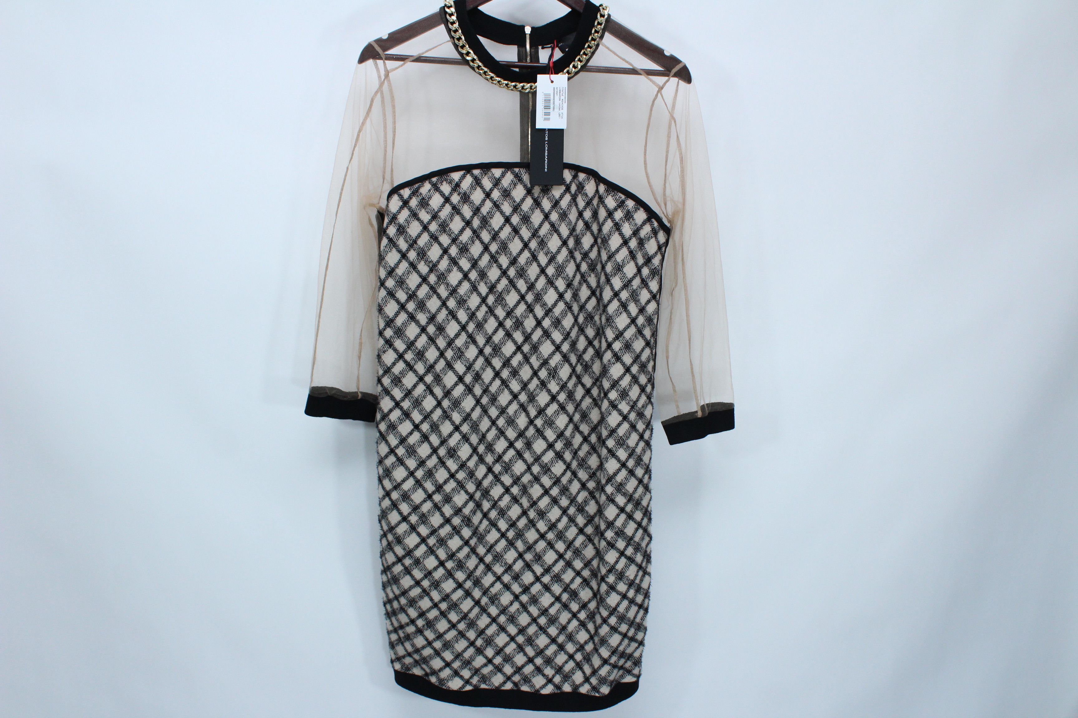 Vintage Atos Lombardini Dress Womens Size 42 Made In Italy Vintage Size M / US 6-8 / IT 42-44 - 3 Thumbnail