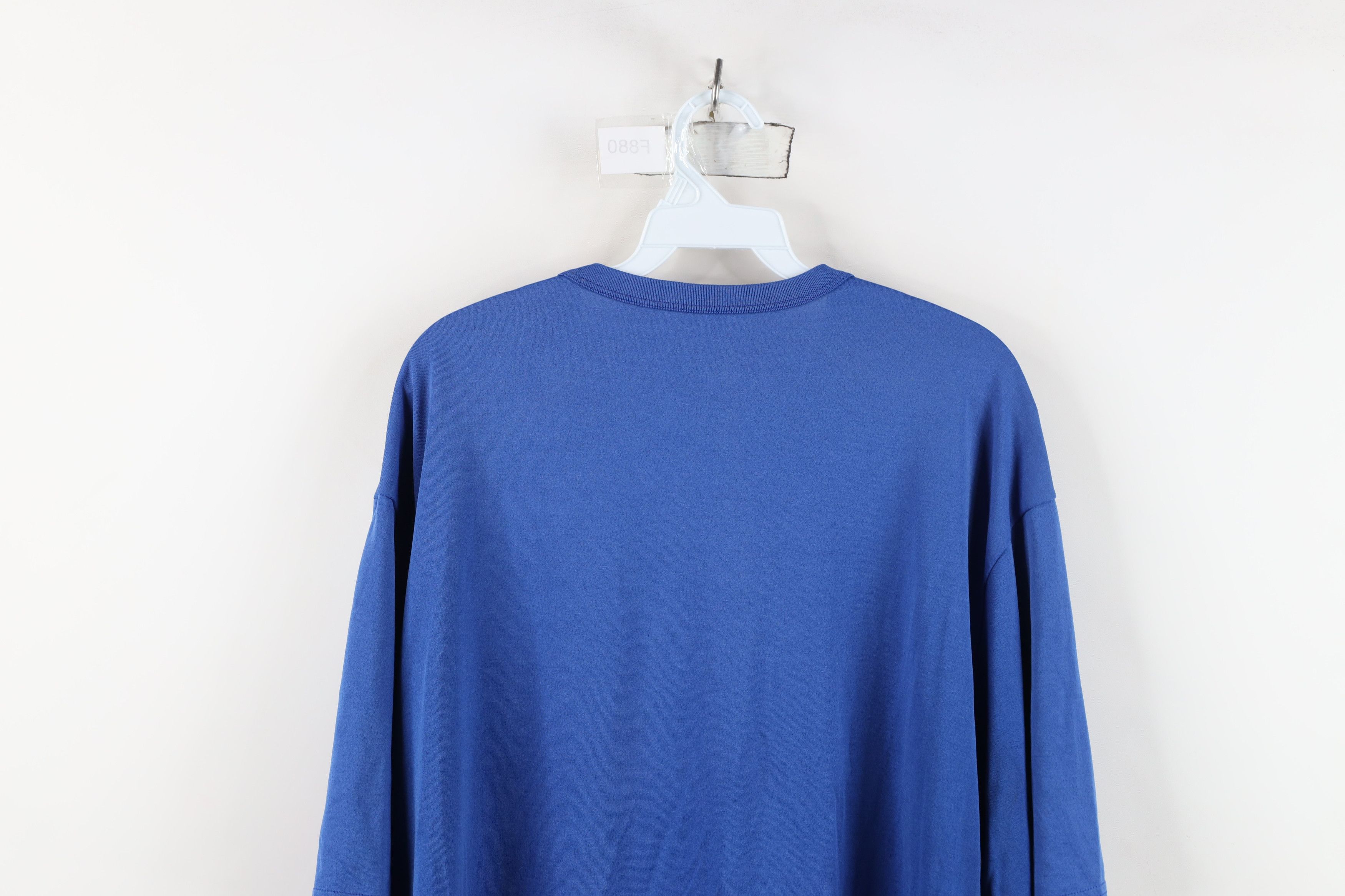 Nike Vintage Y2K Nike Scott Mini Swoosh Short Sleeve T-Shirt Blue Size US L / EU 52-54 / 3 - 13 Thumbnail