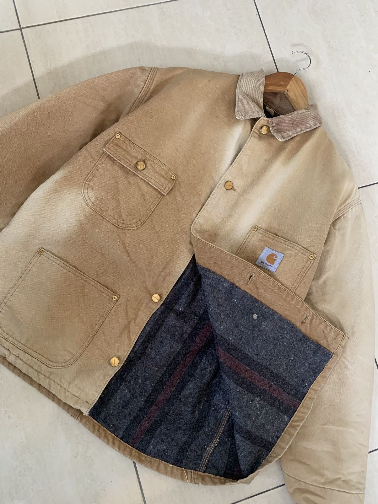 Carhartt Vintage Carhartt Michigan Jacket Blanket Size US M / EU 48-50 / 2 - 9 Thumbnail