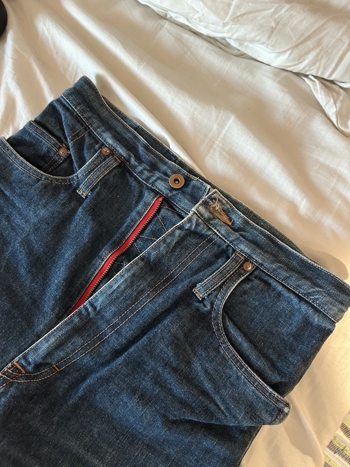 KOZABURO Kozaburo Cropped 3d flare jeans Size US 28 / EU 44 - 3 Thumbnail