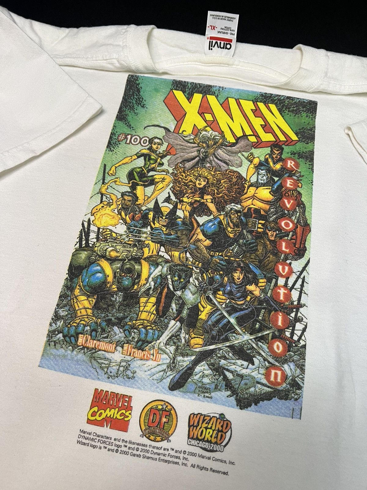 Marvel Comics Vintage Xmen Convention t shirt size XL Size US XL / EU 56 / 4 - 2 Thumbnail