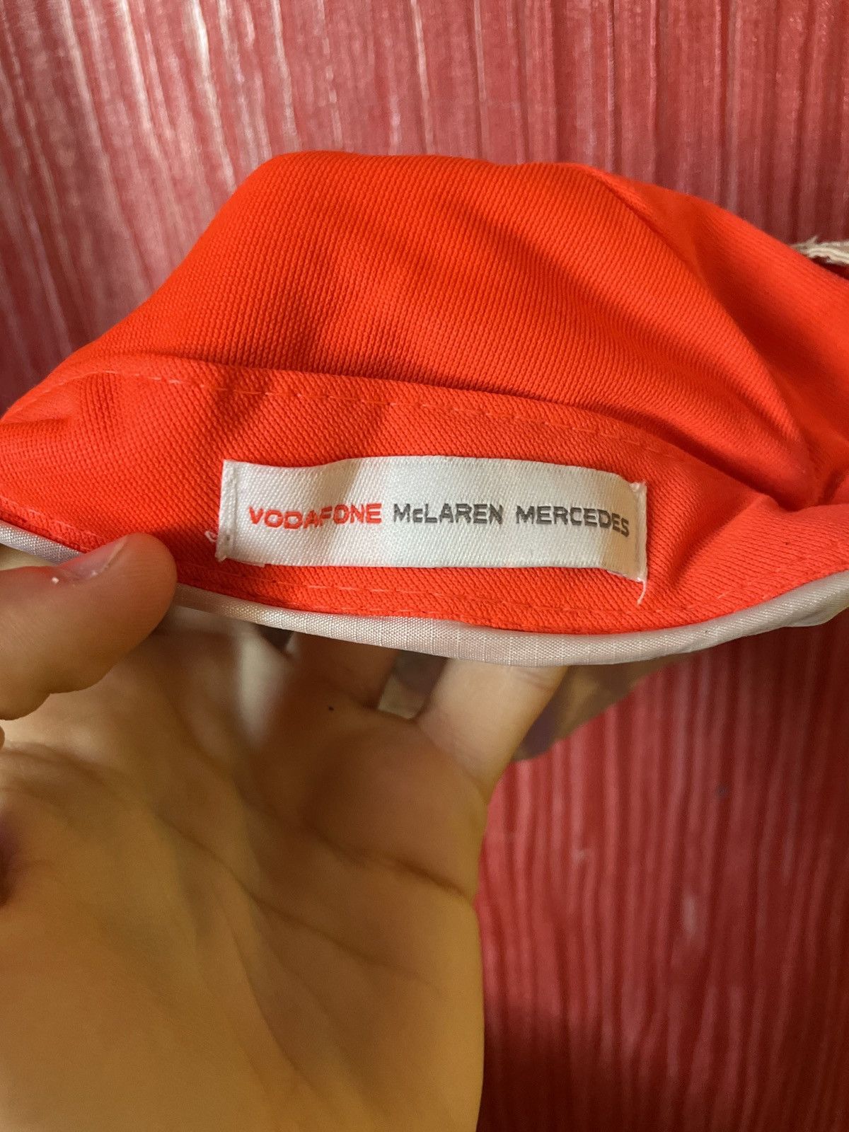 Malcolm McLaren × Mercedes-Benz Vodafone McLaren Mercedes Fernando Alonso Lewis Hamilton Cap Size ONE SIZE - 13 Thumbnail