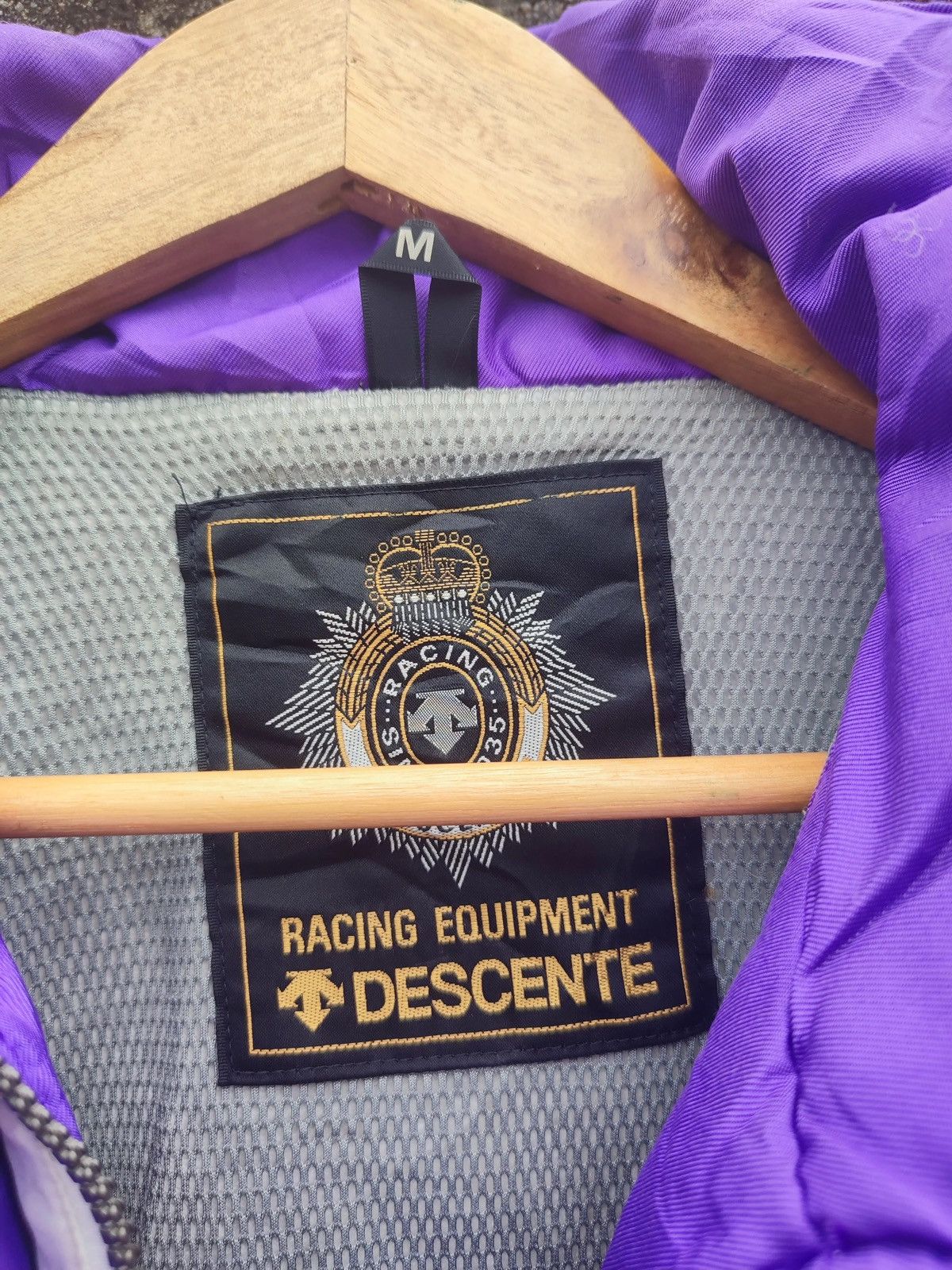 Descente × Vintage Vintage Descente Racing Equipment Jacket – White & Purple Size US M / EU 48-50 / 2 - 11 Thumbnail
