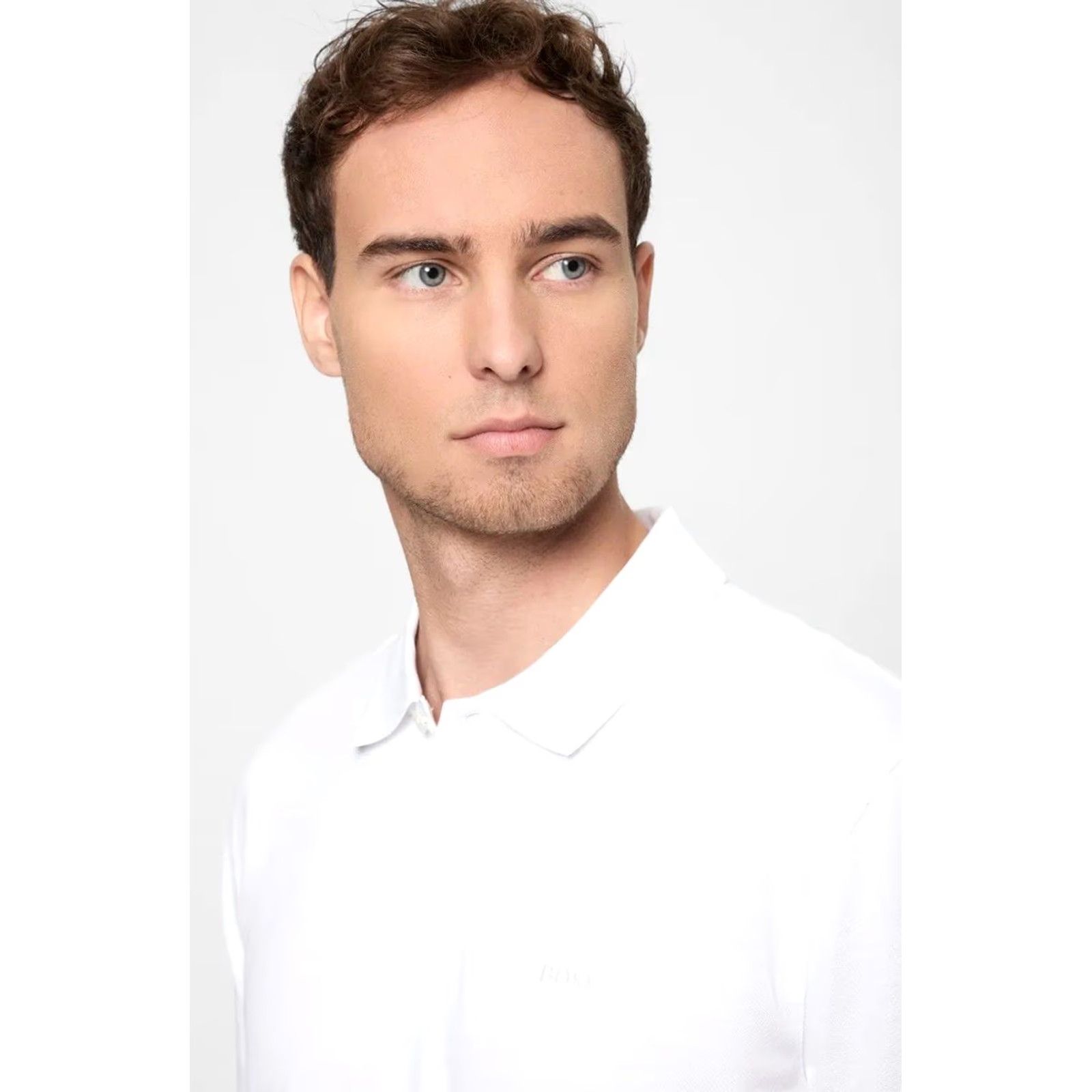Hugo Boss Hugo Boss Polo T-Shirt Luxury Classic White L Men Size US L / EU 52-54 / 3 - 2 Thumbnail