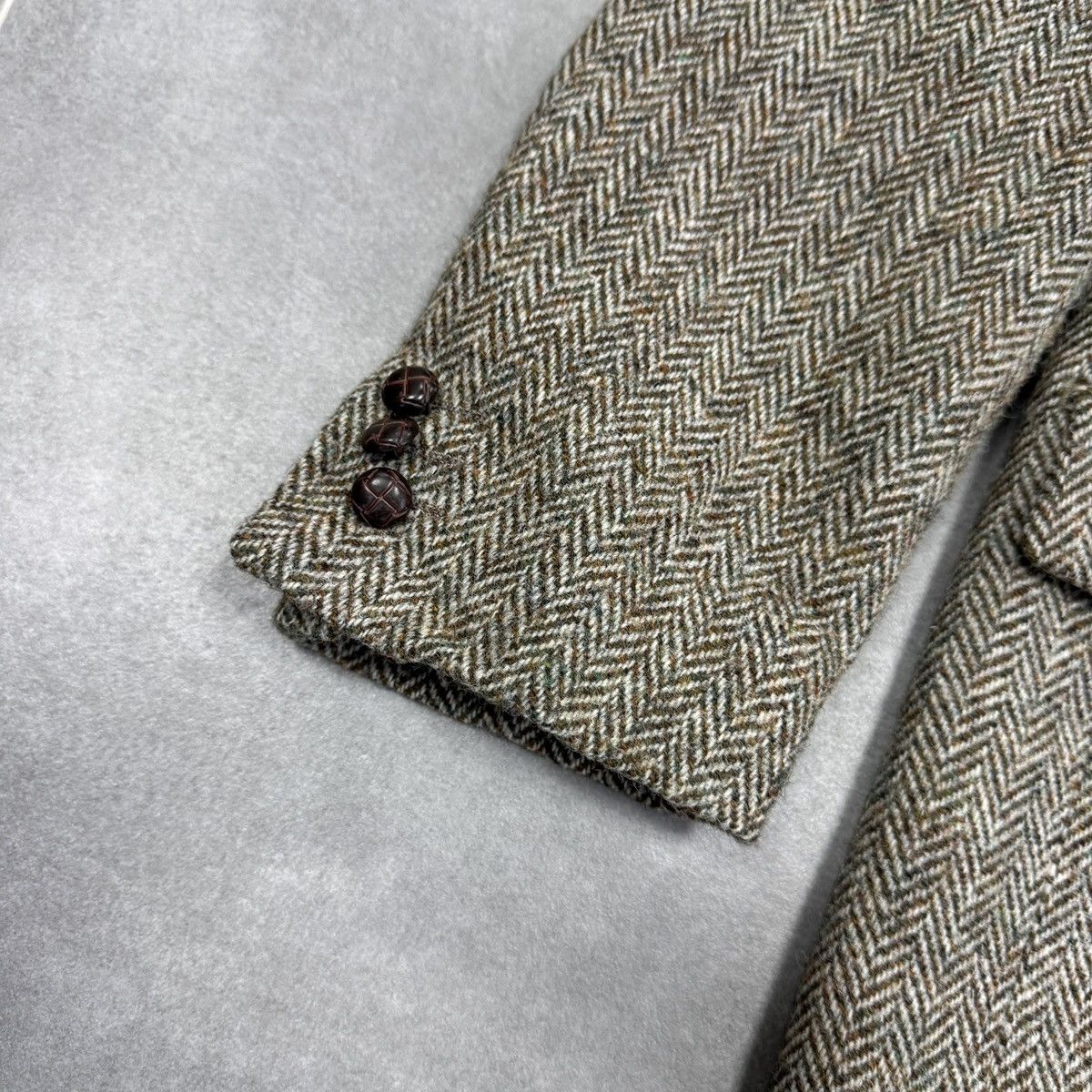 Harris Tweed Harris Tweed Wool Blazer Size fit chest 107 cm 42" Regular Size 42R - 3 Thumbnail