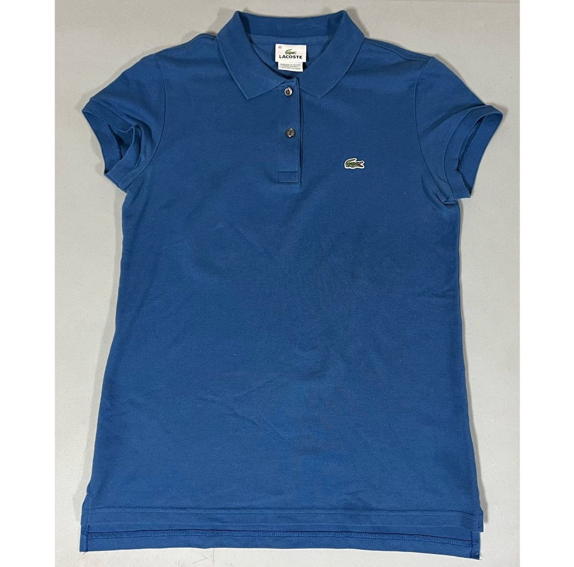 Lacoste Lacoste Collared Button-Up Polo Shirt Blouse Size 40 (M) 🐊✨ Size M / US 6-8 / IT 42-44 - 1 Thumbnail