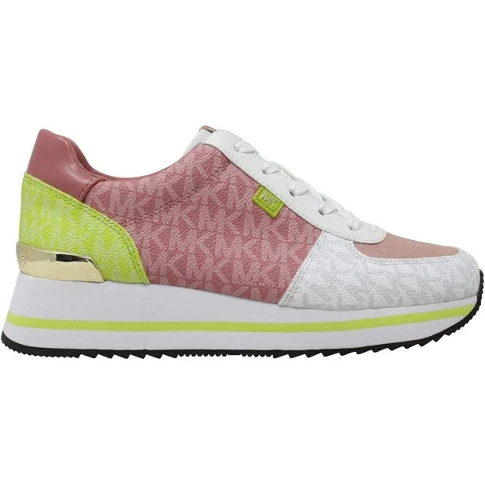 Michael Kors Michael Kors Monique Trainer Rose Lime Gold Multi 6 M NEW Size US 6 / IT 36 - 5 Thumbnail