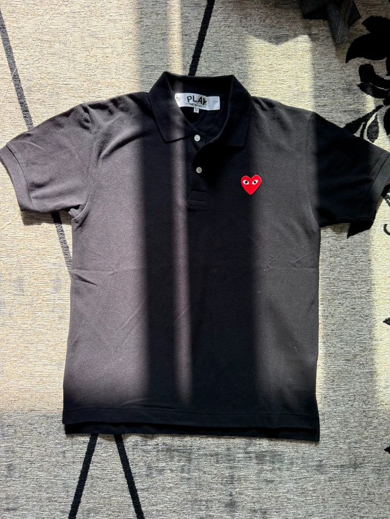 Comme des Garcons Comme Des Garcons Red Love Shirt Polo Shirt Size M / US 6-8 / IT 42-44 - 1 Thumbnail