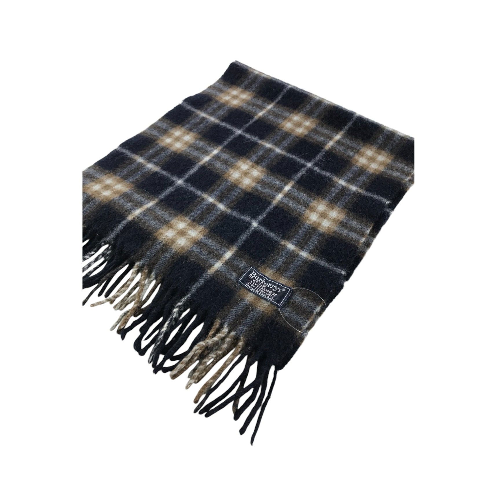 Burberry × Vintage Burberry Scarf / Muffler / Neckwear - WW2505 Size ONE SIZE - 3 Thumbnail