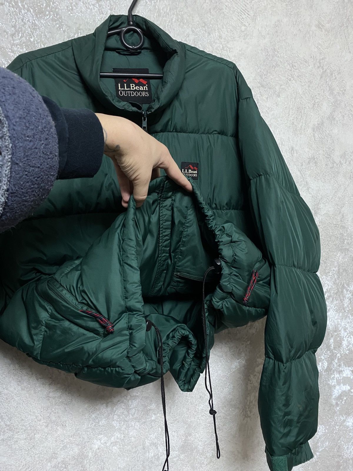 L.L. Bean L.L.Bean vintage 90s puffer jacket work down bomber Size US L / EU 52-54 / 3 - 6 Thumbnail