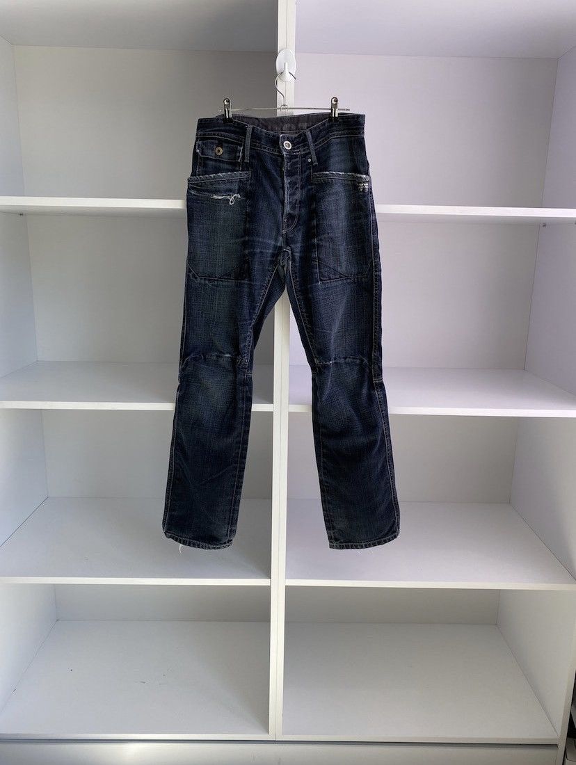 G-Star × Vintage G- Star Raw NAVY JACK LOOSE TAPERED DESERT EMBRO Jeans Size US 30 / EU 46 - 3 Thumbnail