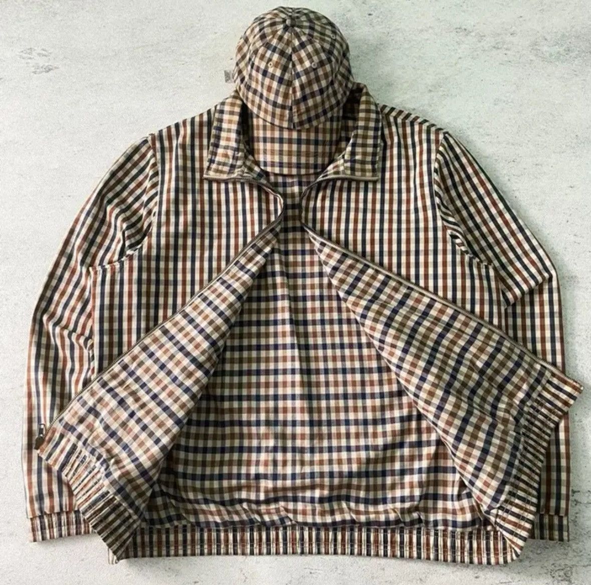 Aquascutum × Supreme Aquascutum x Supreme Rainproof Club Jacket Size US XL / EU 56 / 4 - 2 Thumbnail