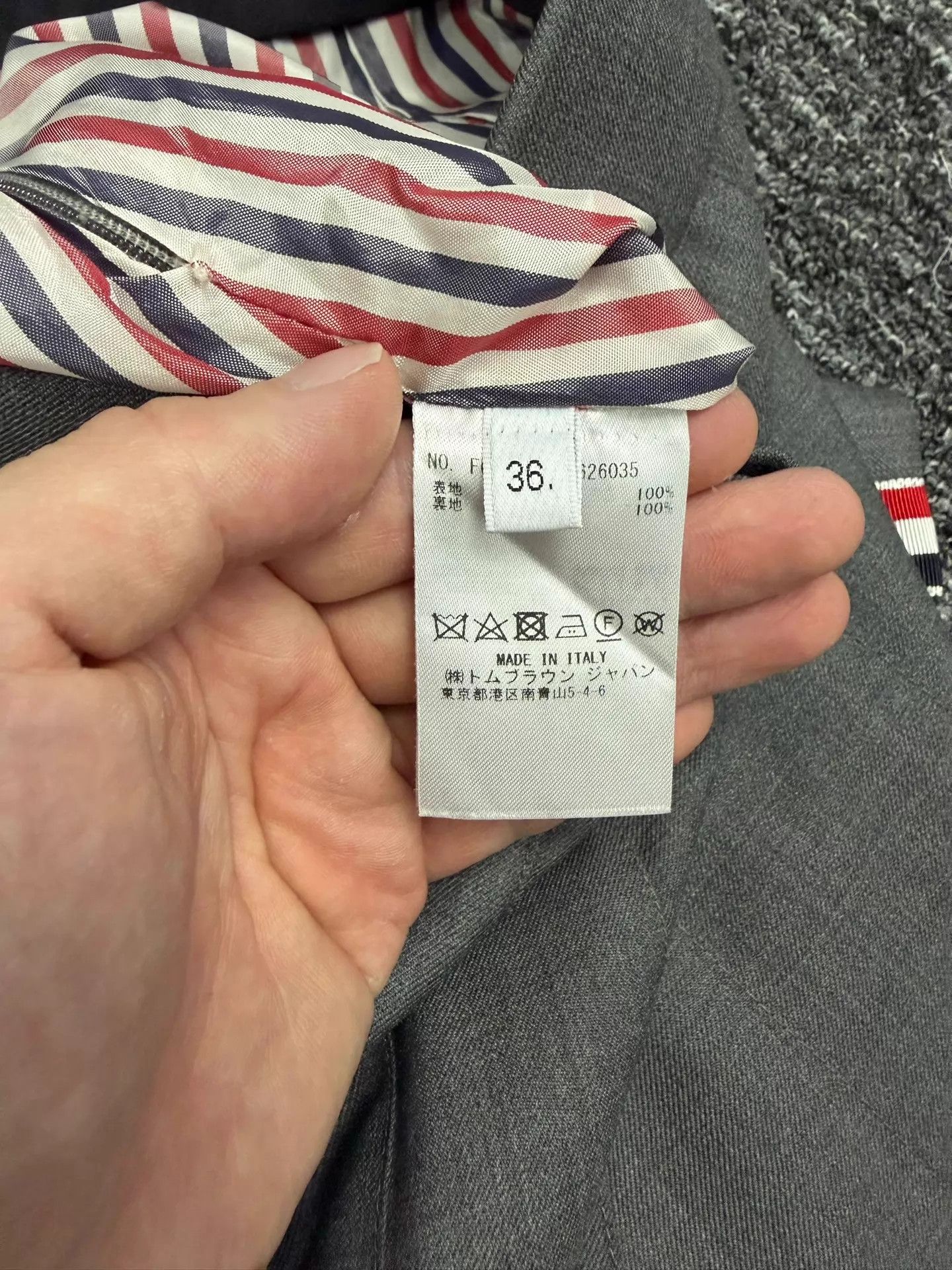 Thom Browne Thom Browne Women's Classic Mid Gray Pleated Mini Skirt Size 25" / US 0 / IT 36 - 5 Thumbnail