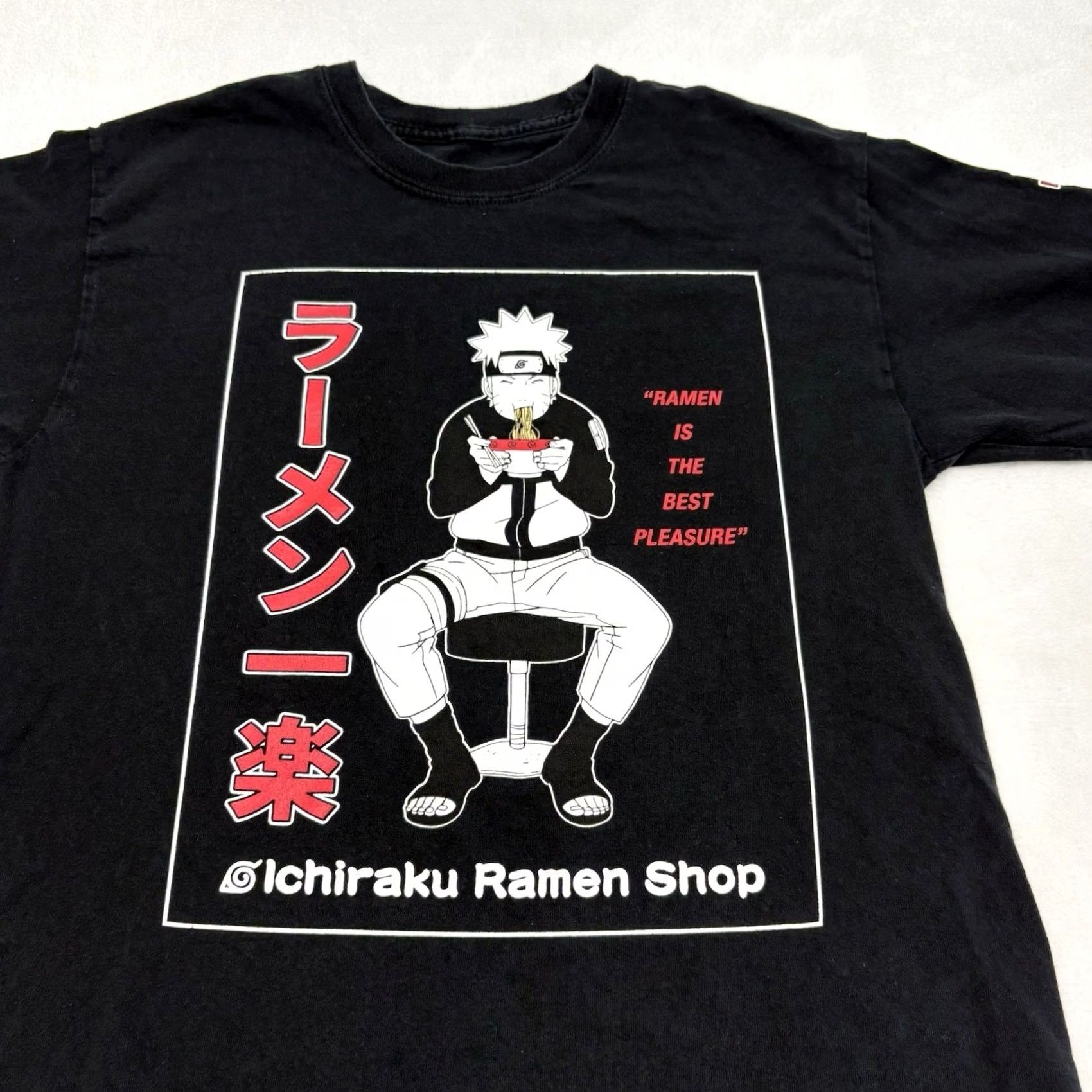 Ripple Junction Ripple Junction Shirt Mens M Black Naruto Shippuden Ichiraku Ramen Shop Size Size US M / EU 48-50 / 2 - 3 Thumbnail
