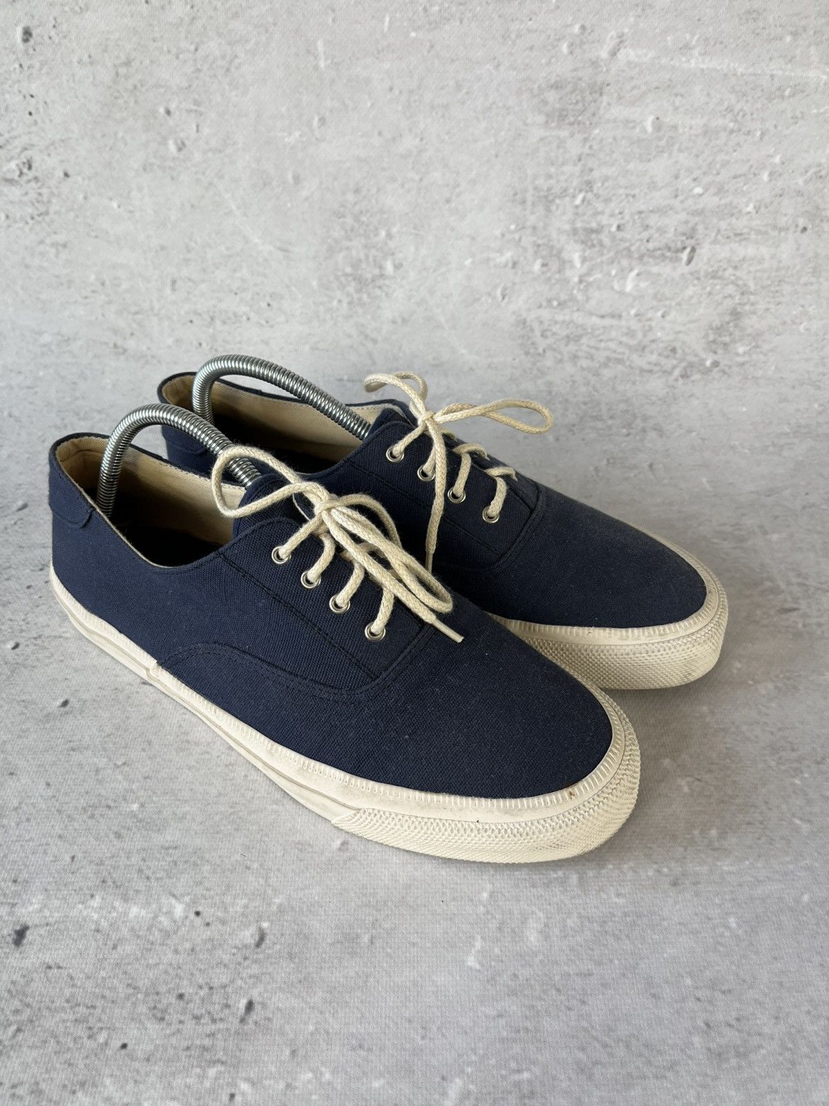 Eddie Bauer × Vintage Eddie Bauer - low navy trainers Size US 9.5 / EU 42-43 - 2 Thumbnail