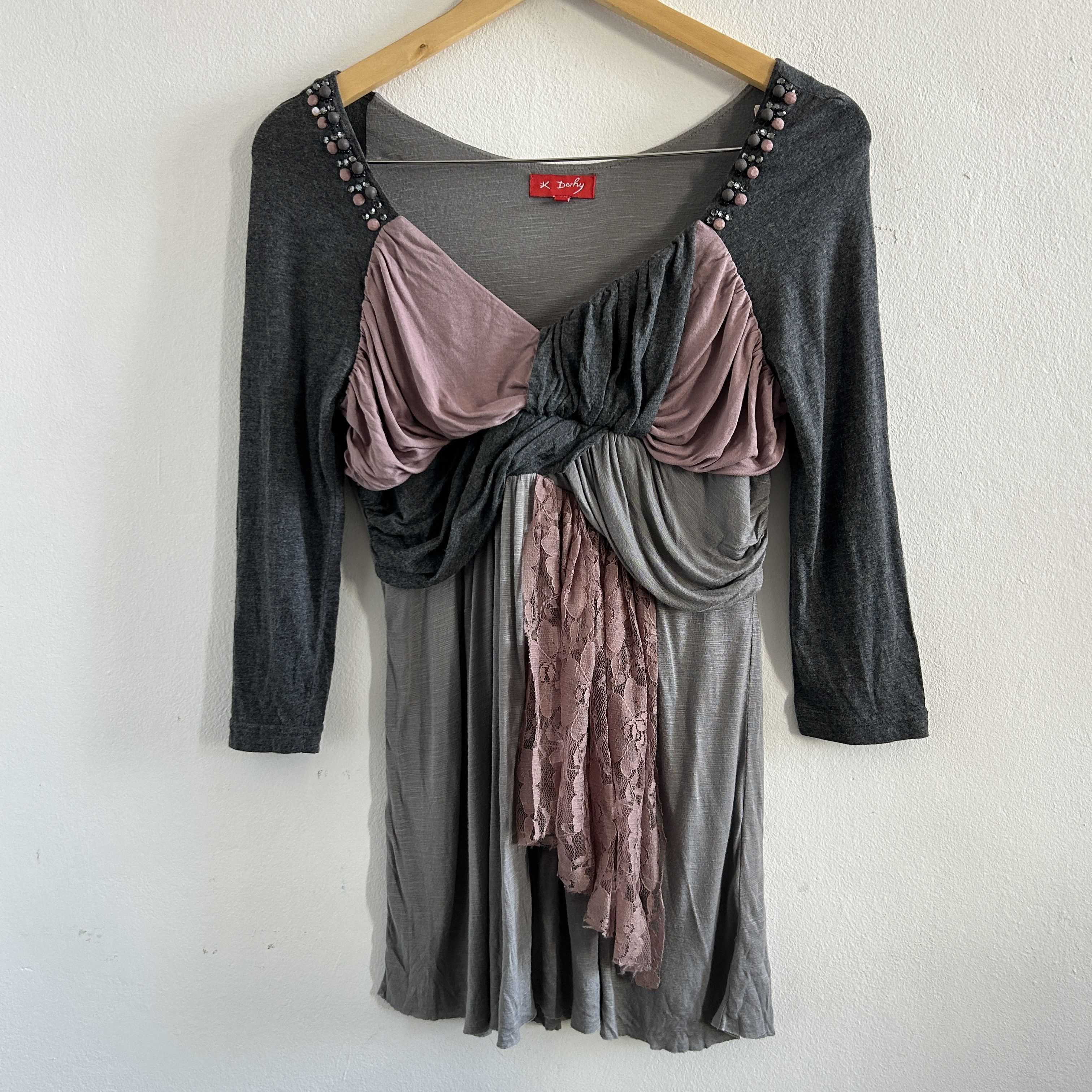 Vintage Vintage Derhy Boho Tunic Top Size M / US 6-8 / IT 42-44 - 8 Thumbnail
