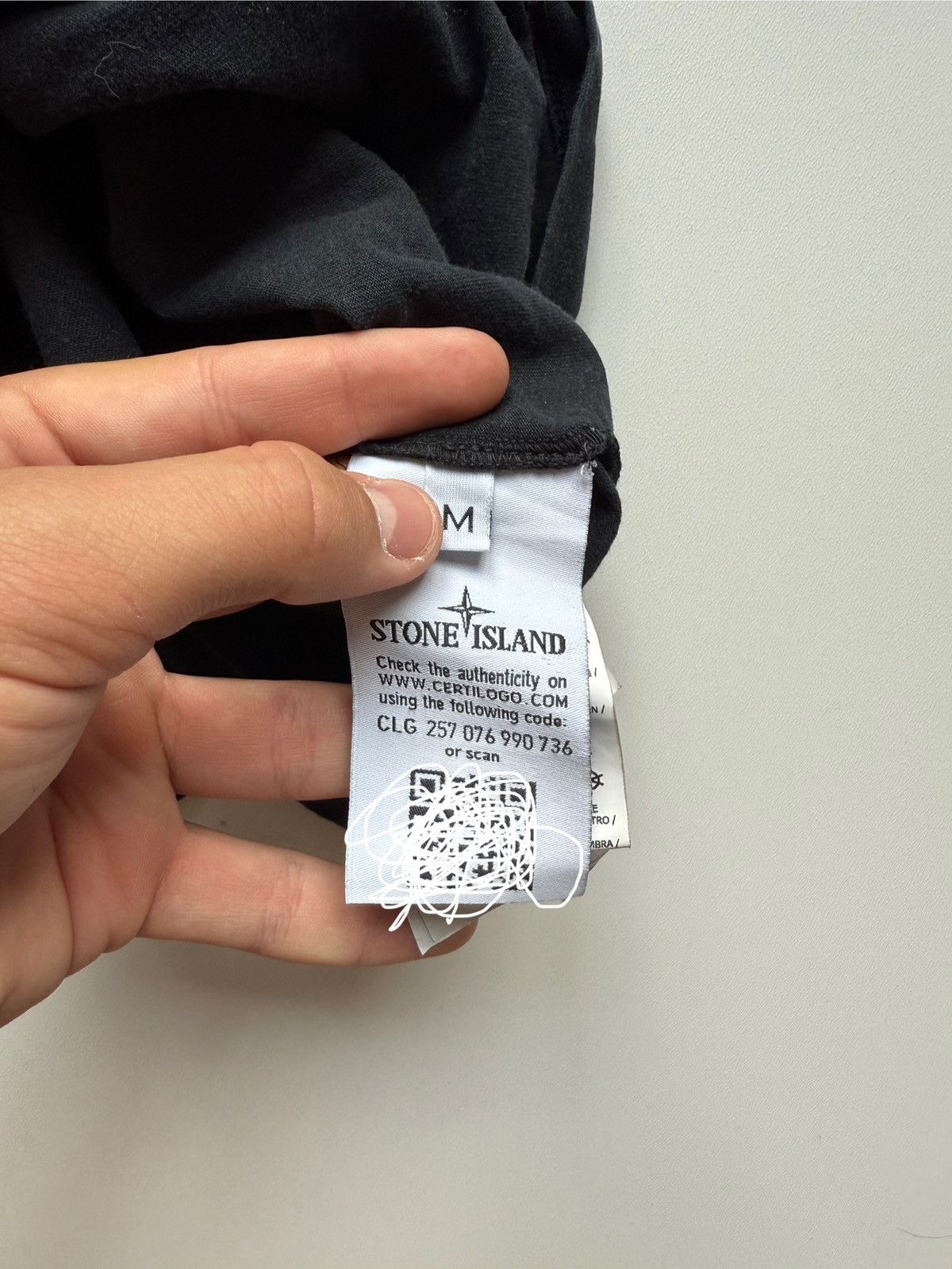Stone Island STONE ISLAND ARCHIVIO LONGSLEEVE SIZE M BLACK ORIGINAL LOOK Size US M / EU 48-50 / 2 - 7 Thumbnail
