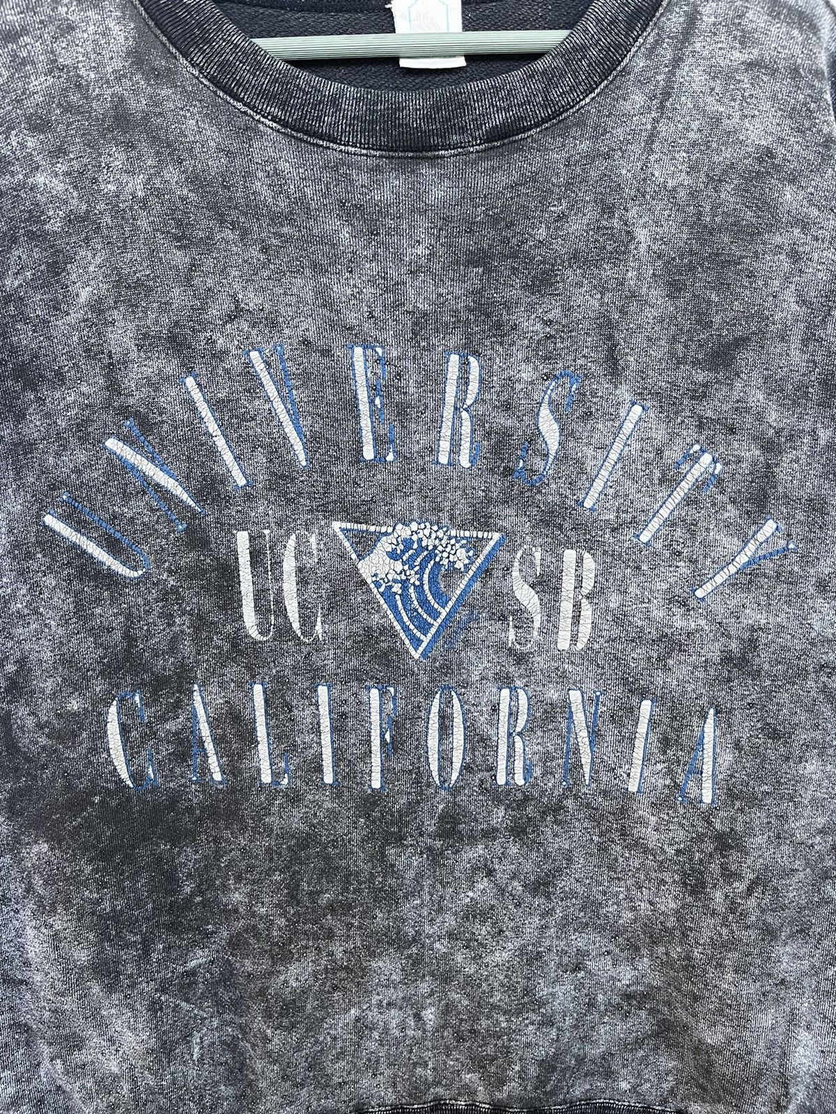 Bleach Vintage University California Sweatshirt Size L / US 10 / IT 46 - 3 Thumbnail