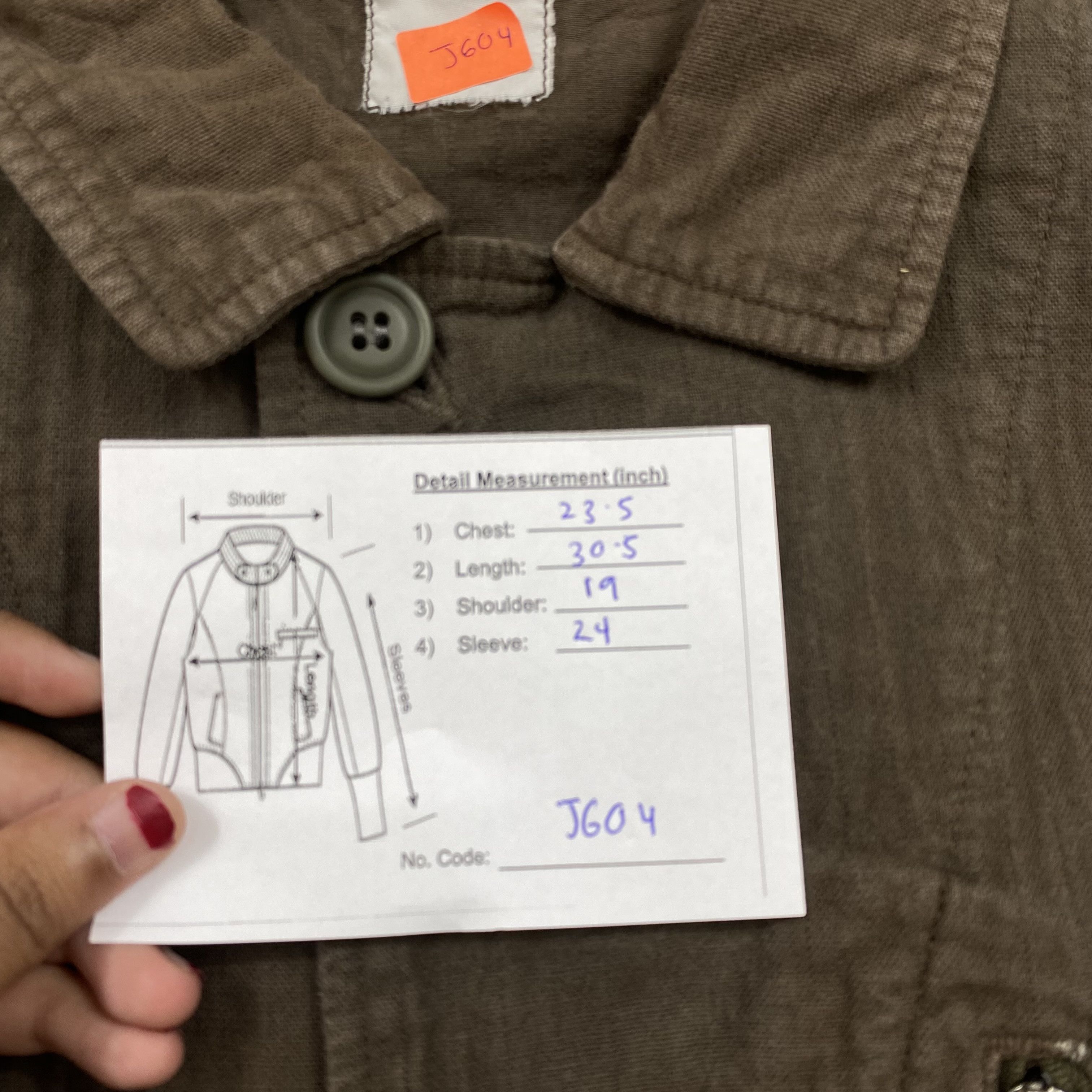 Japanese Brand VINTAGE REVOLVER JAPAN Japanese Brand Military Utility-J604 Size US L / EU 52-54 / 3 - 12 Thumbnail
