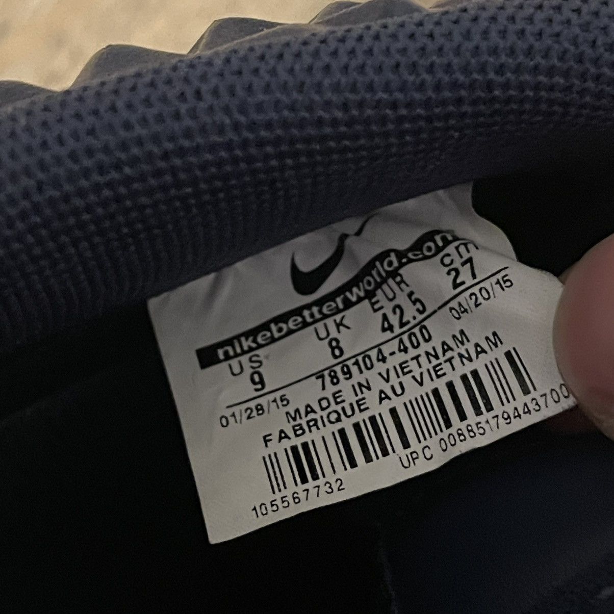 Nike Nike Air Force 1 Low Independence Day Navy Blue Size US 9 / EU 42 - 7 Thumbnail