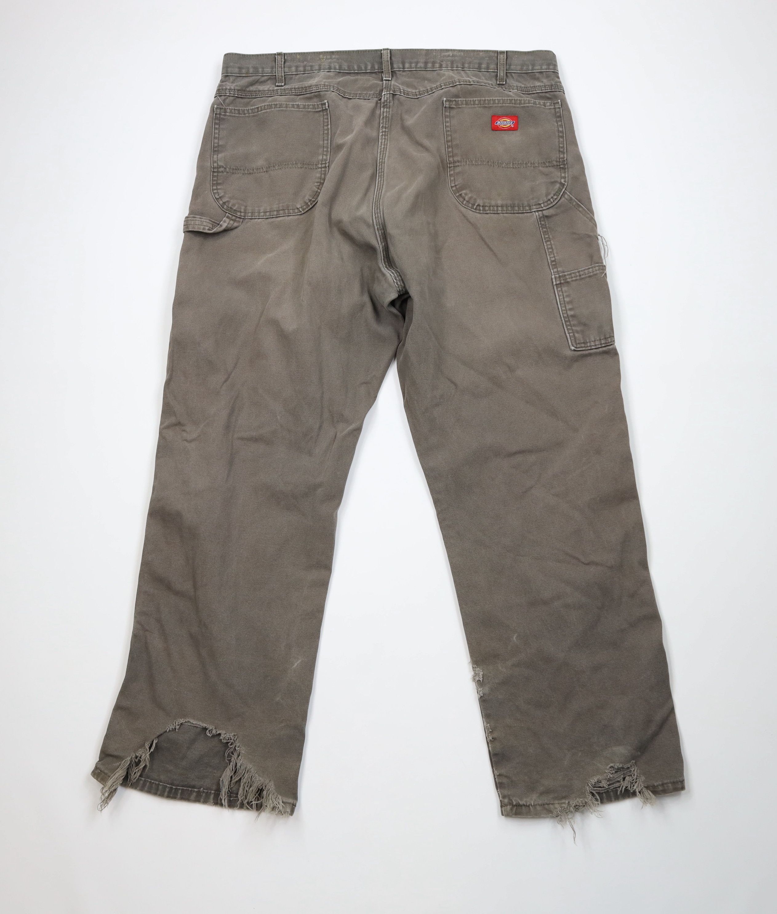 Dickies Vintage Dickies Spell Out Wide Leg Canvas Dungaree Pants Size US 42 / EU 58 - 11 Thumbnail
