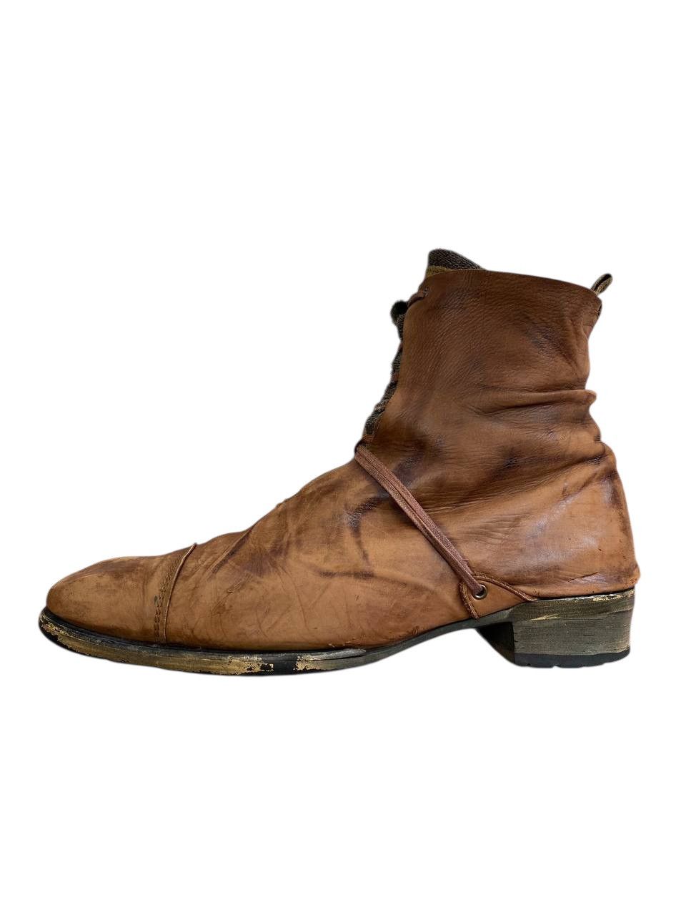 Alfredo Bannister Alfredo Bannister Deconstructed Folded Sock Boots Size US 10 / EU 43 - 10 Thumbnail