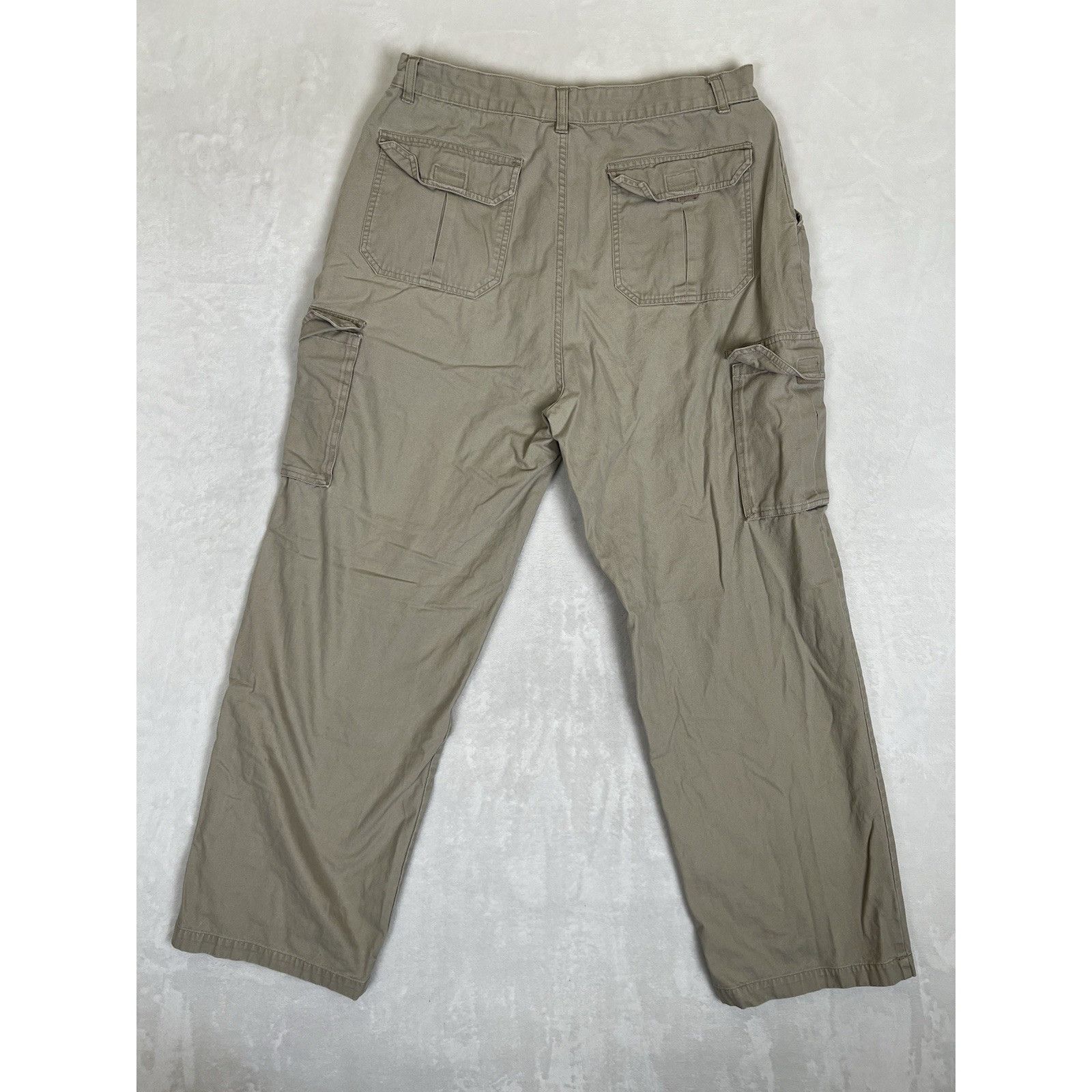 Sideout Vintage Sideout Cargo Pants Size 36x32 Tan Y2K Baggy Surf Size US 36 / EU 52 - 6 Thumbnail